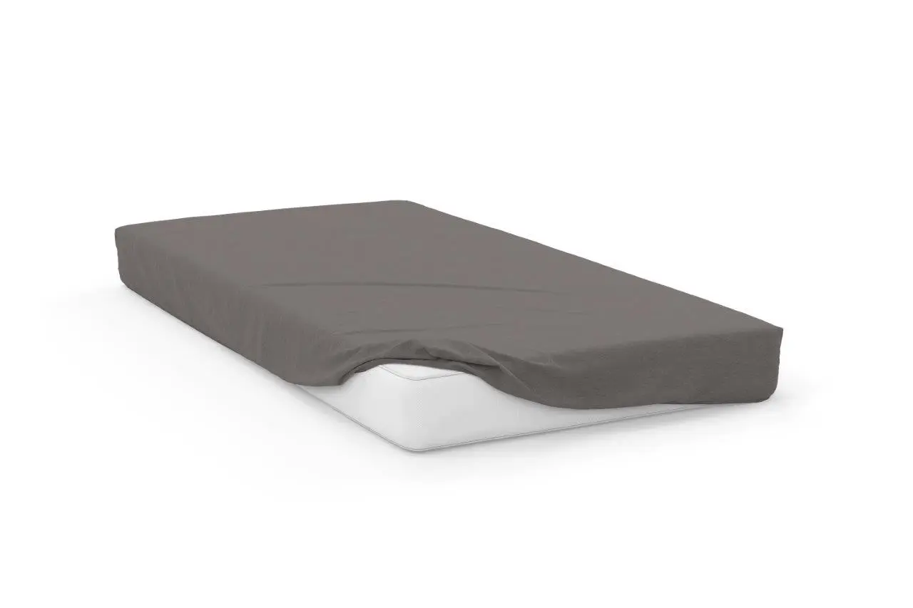 Faro Bavlněné Jersey prostěradlo SOFT 160x200 cm + 25 cm cappuccino