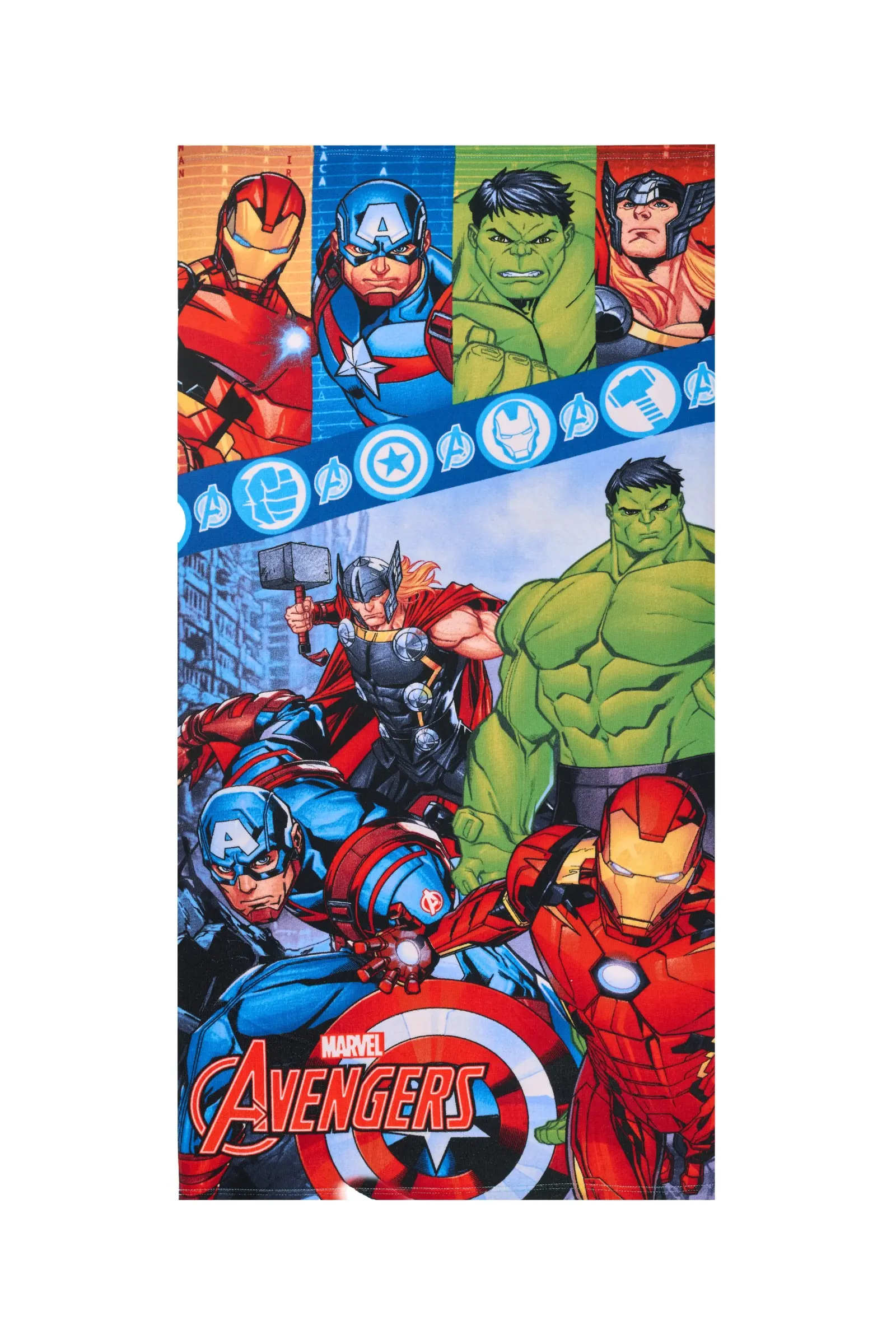 Faro Dětská rychleschnoucí osuška BORD AVENGERS 70x140 cm vícebarevná