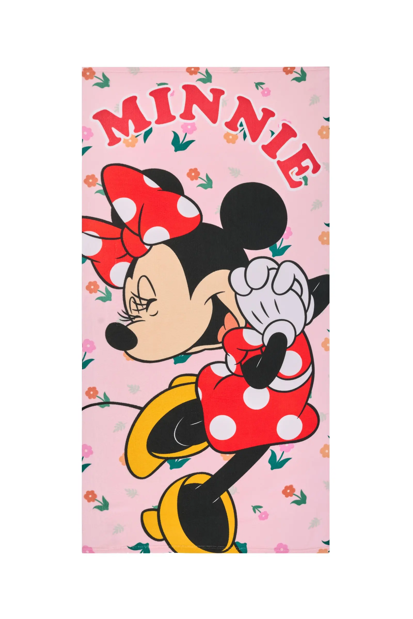 Faro Dětská rychleschnoucí osuška BORD MINNIE 70x140 cm růžová