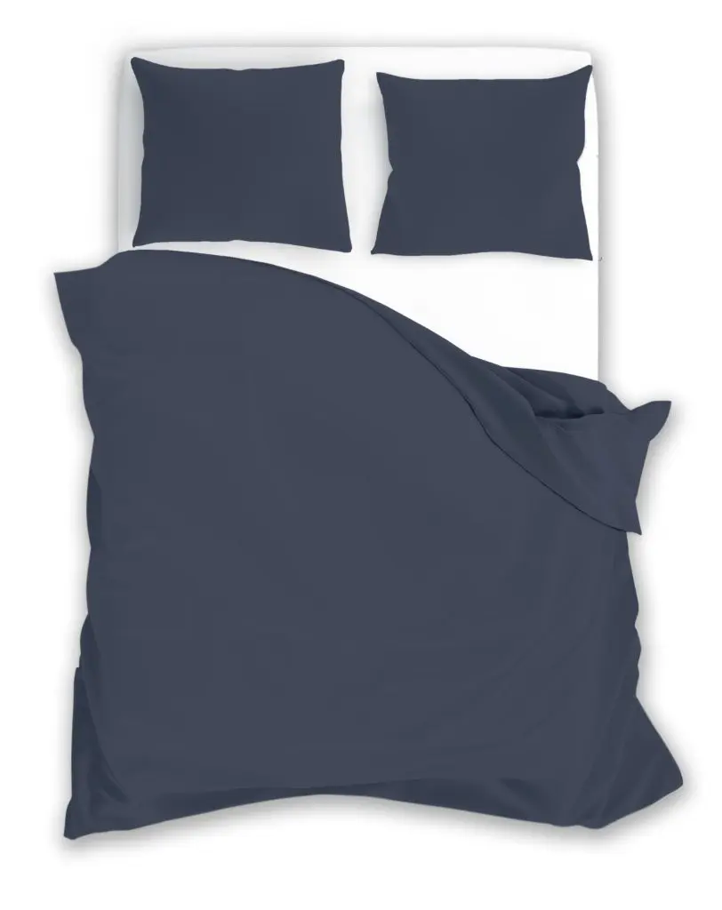 Faro Bavlněné saténové povlečení Fashion 013 160x200 cm + 2x 70x80 cm indigo