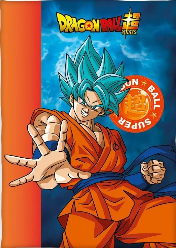 Faro Dětská fleecová deka Polar Dragon Ball 100x140 cm modro-oranžová