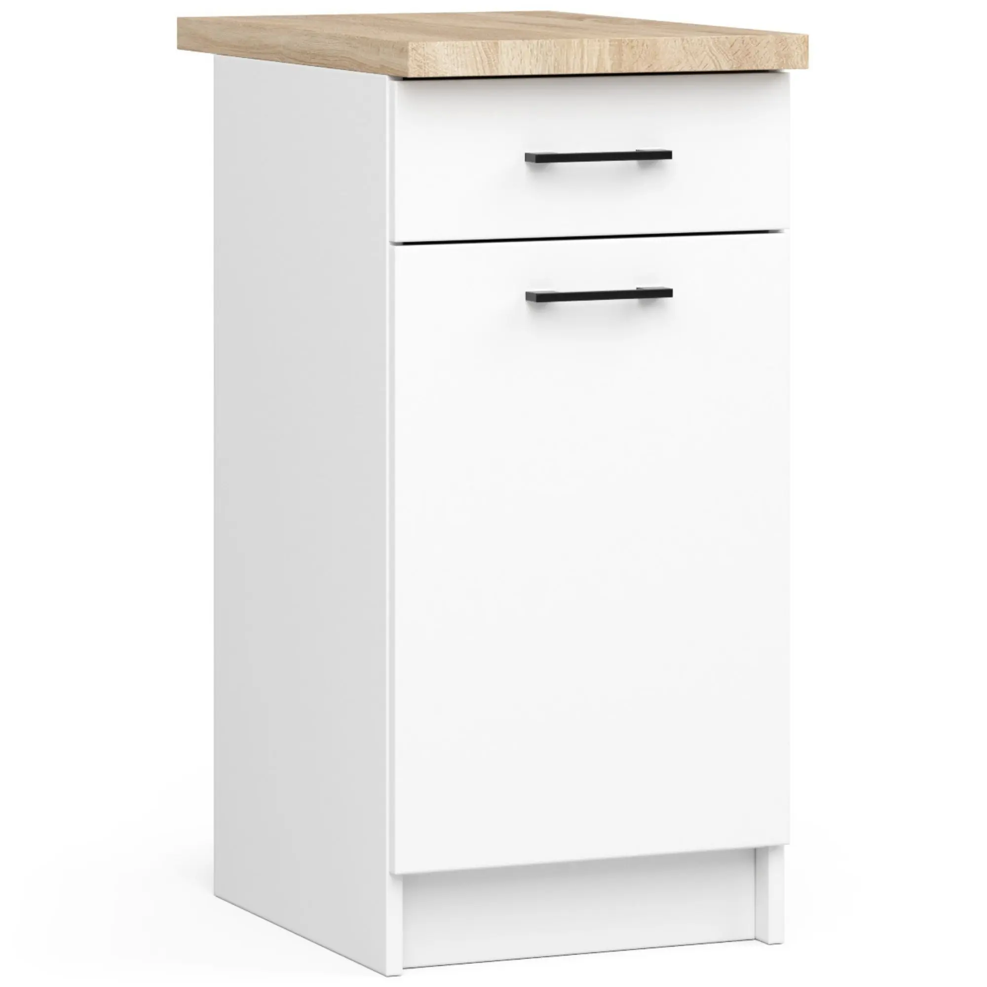 Ak furniture Kuchyňská skříňka Olivie S 40 cm 1D 1S bílá