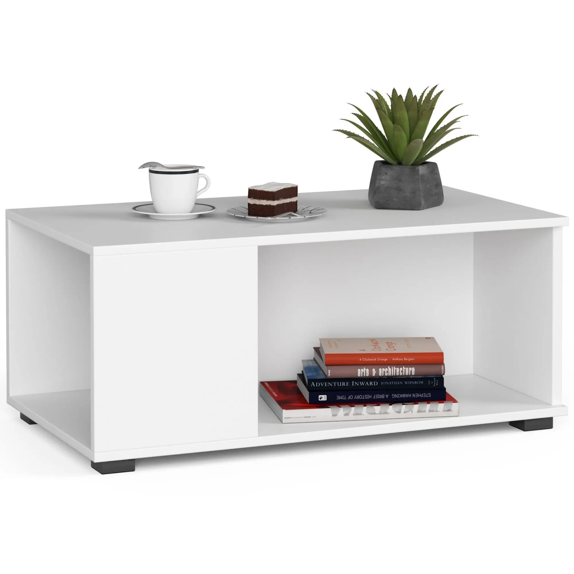 Ak furniture Konferenční stolek JULIET bílý