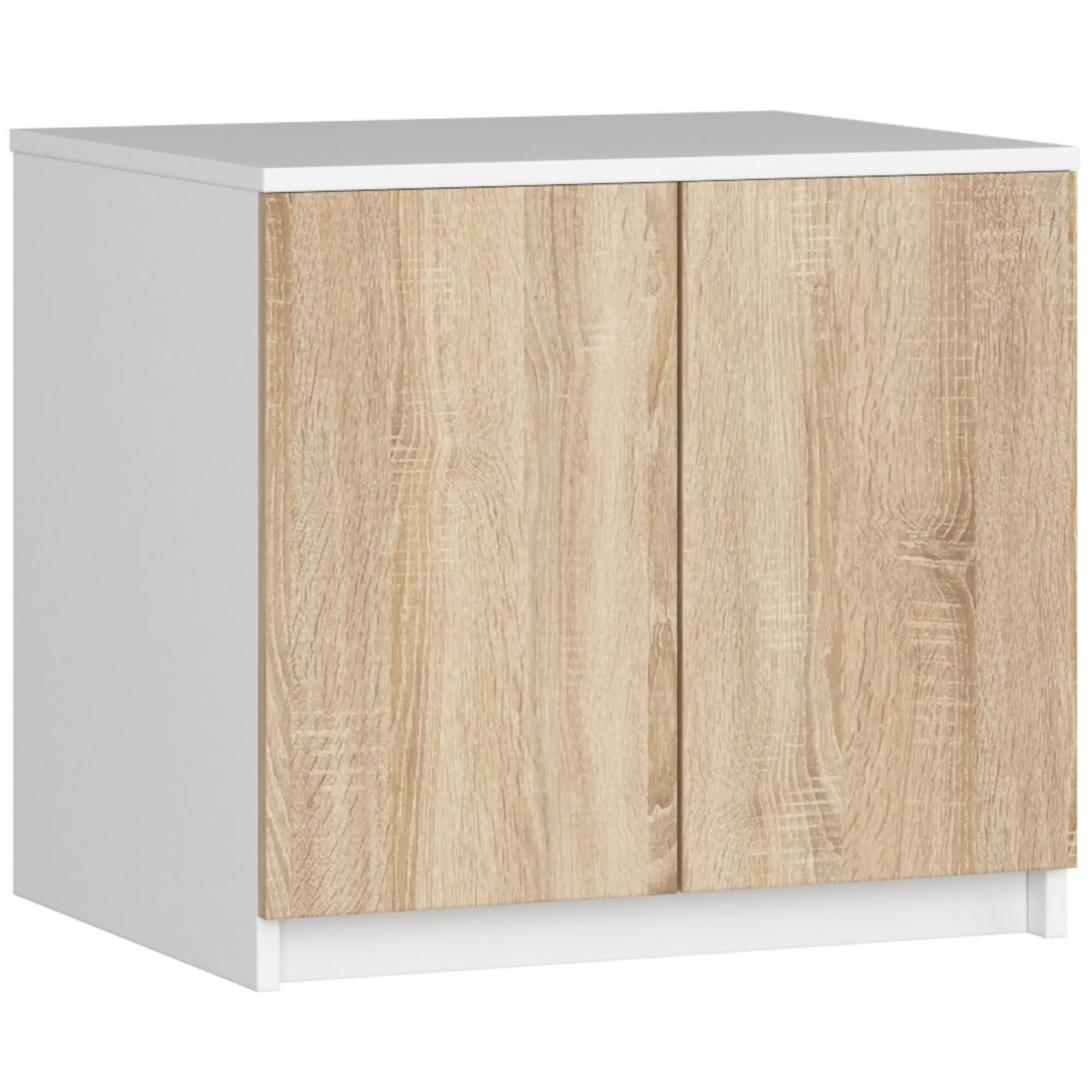 Ak furniture Nástavec na skříň Star 60 cm dub sonoma/bílý mat