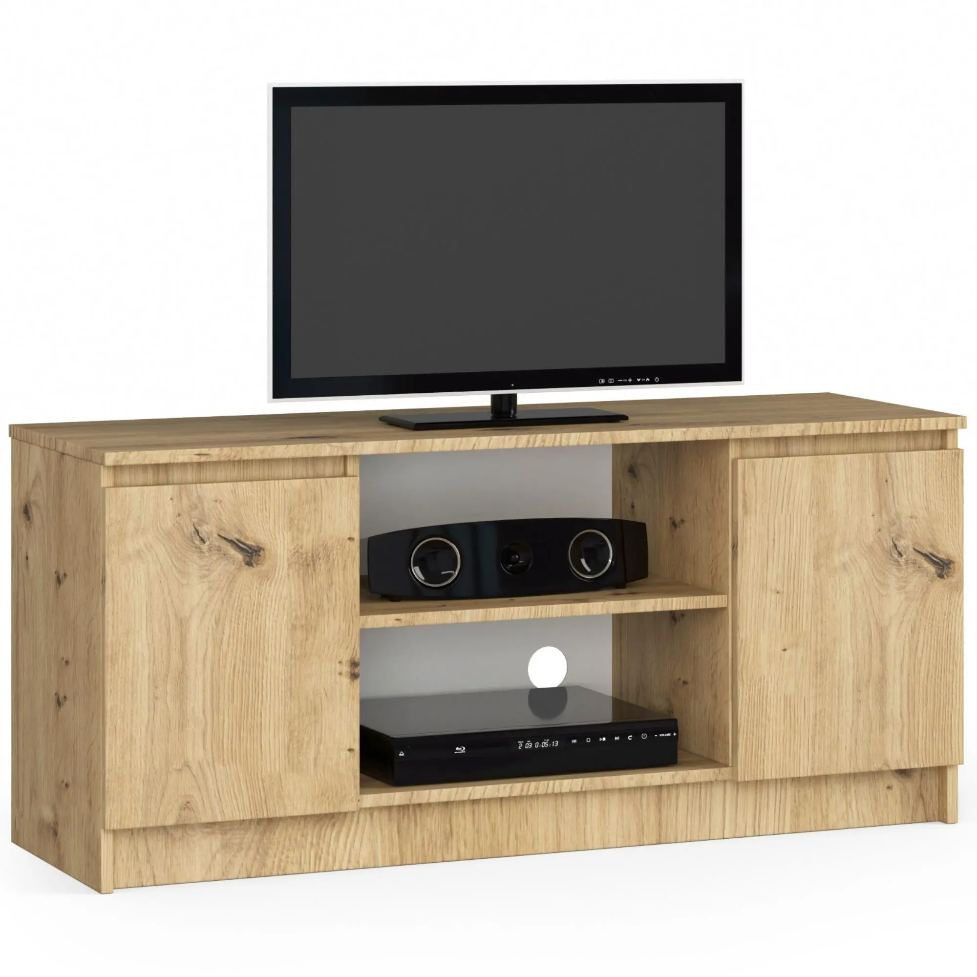 Stolek pod TV RTV 120 2D 1P dub artisan