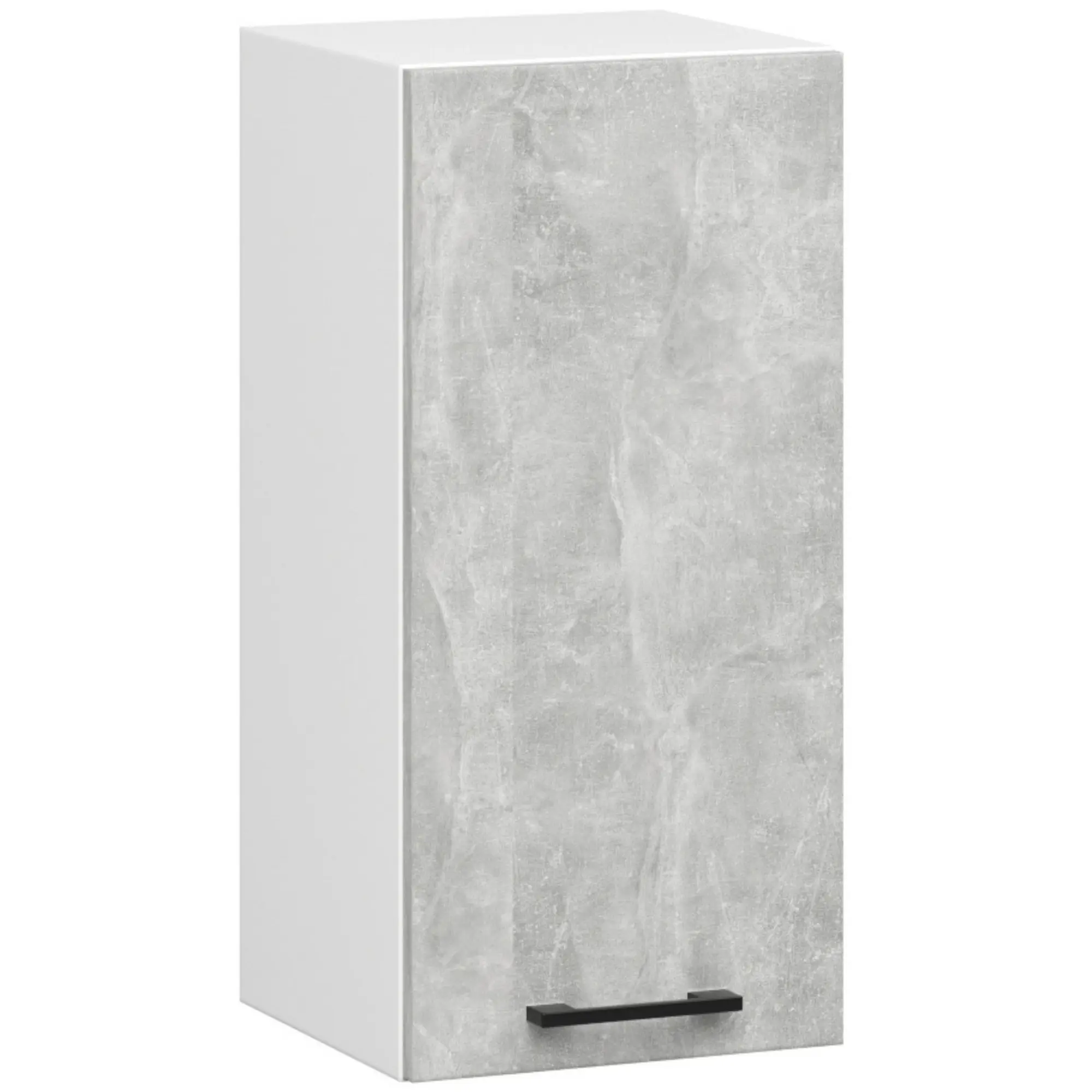 Ak furniture Kuchyňská závěsná skříňka Olivie W 30 cm bílá/beton