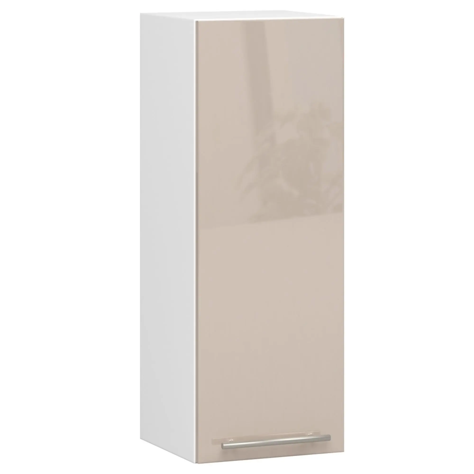 Ak furniture Závěsná kuchyňská skříňka Olivie W 30 cm bílá/cappuccino