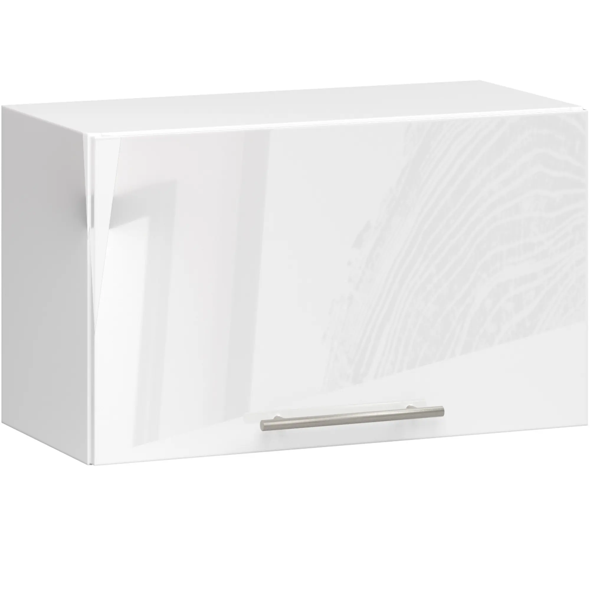 Ak furniture Závěsná kuchyňská skříňka Olivie W 60 cm bílá lesk