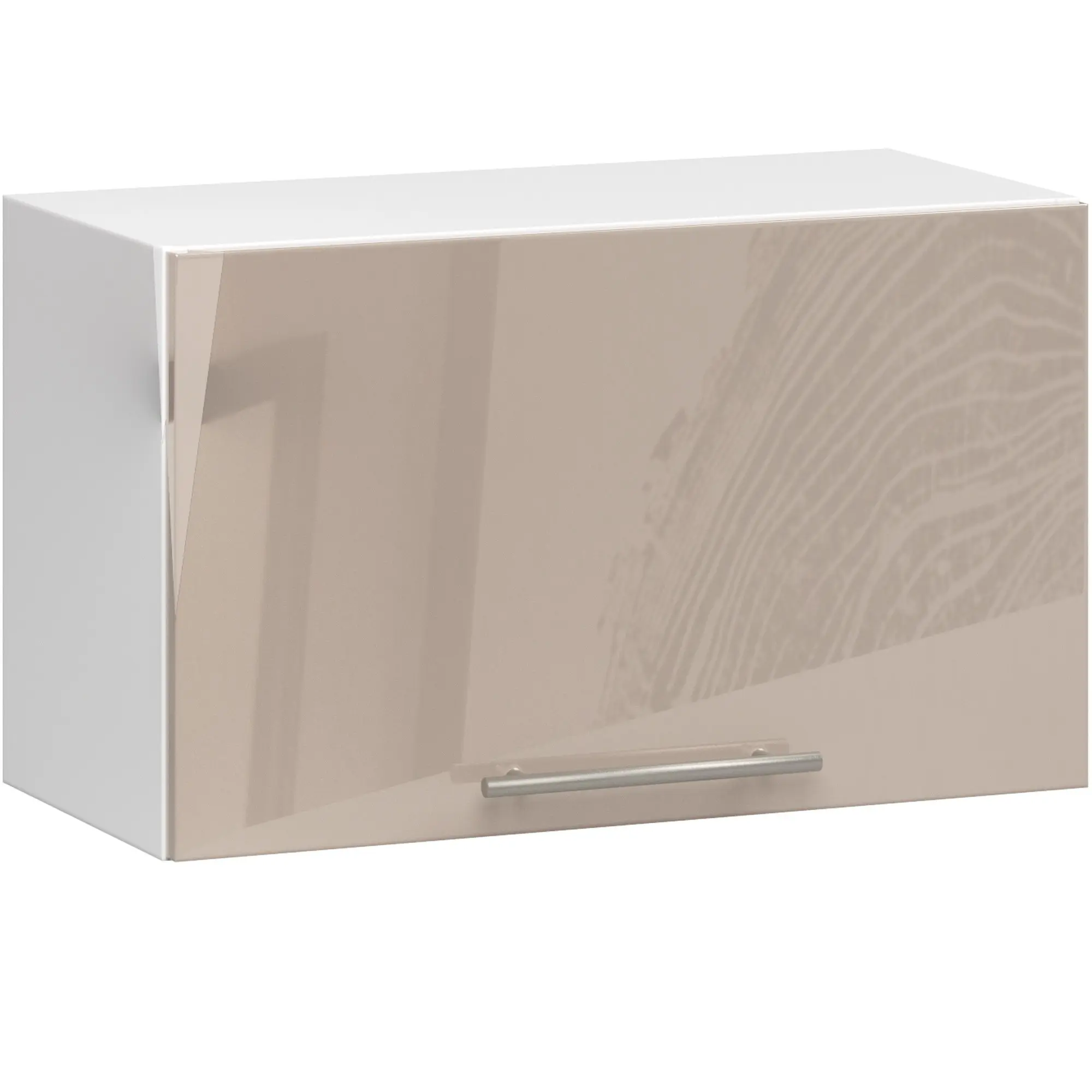 Ak furniture Závěsná kuchyňská skříňka Olivie W 60 cm bílá/cappuccino