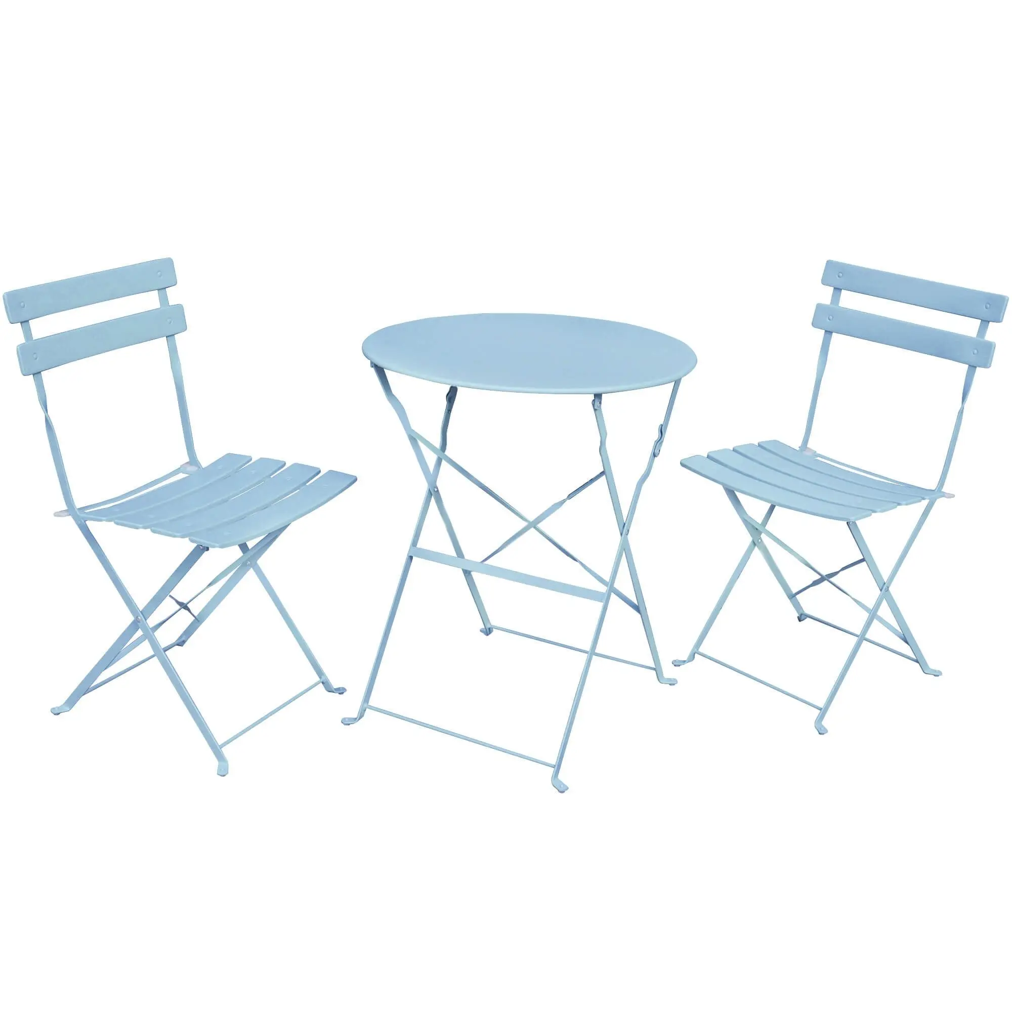 Ak furniture Skládací sada zahradního nábytku ORION modrá