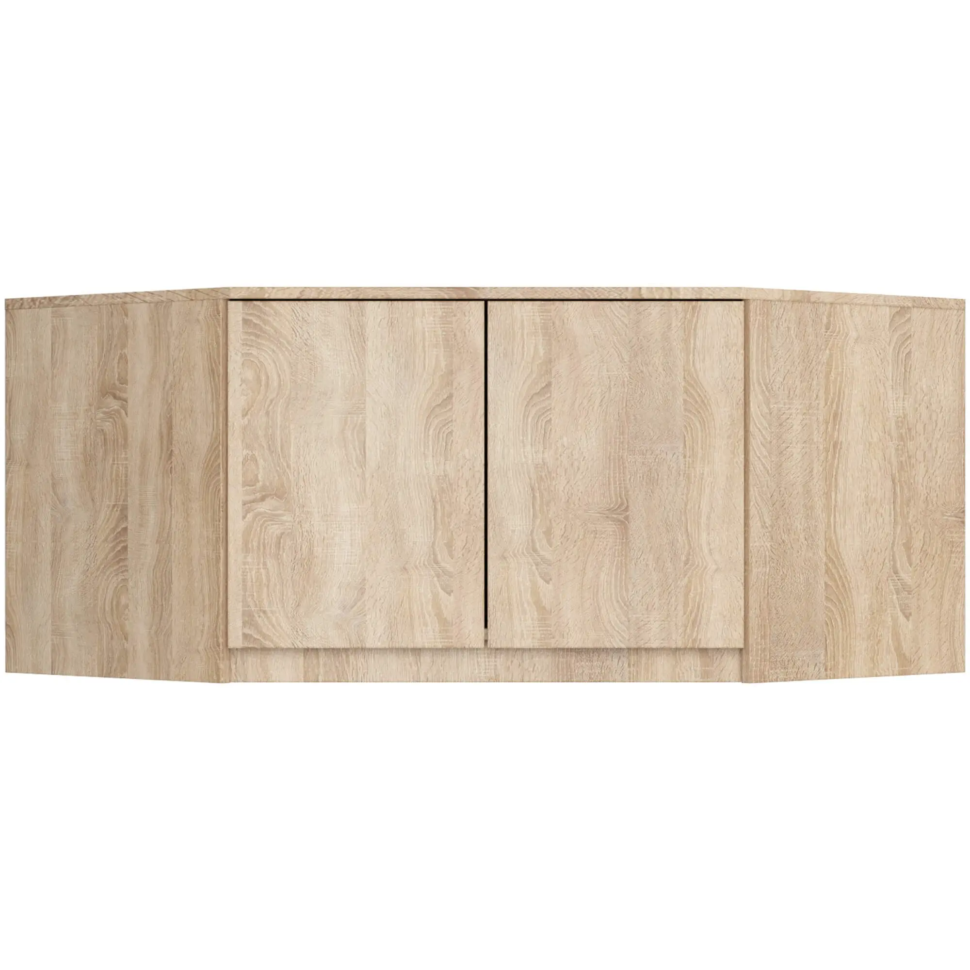 Ak furniture Nástavec na rohovou šatní skříň CLP 100 cm dub sonoma