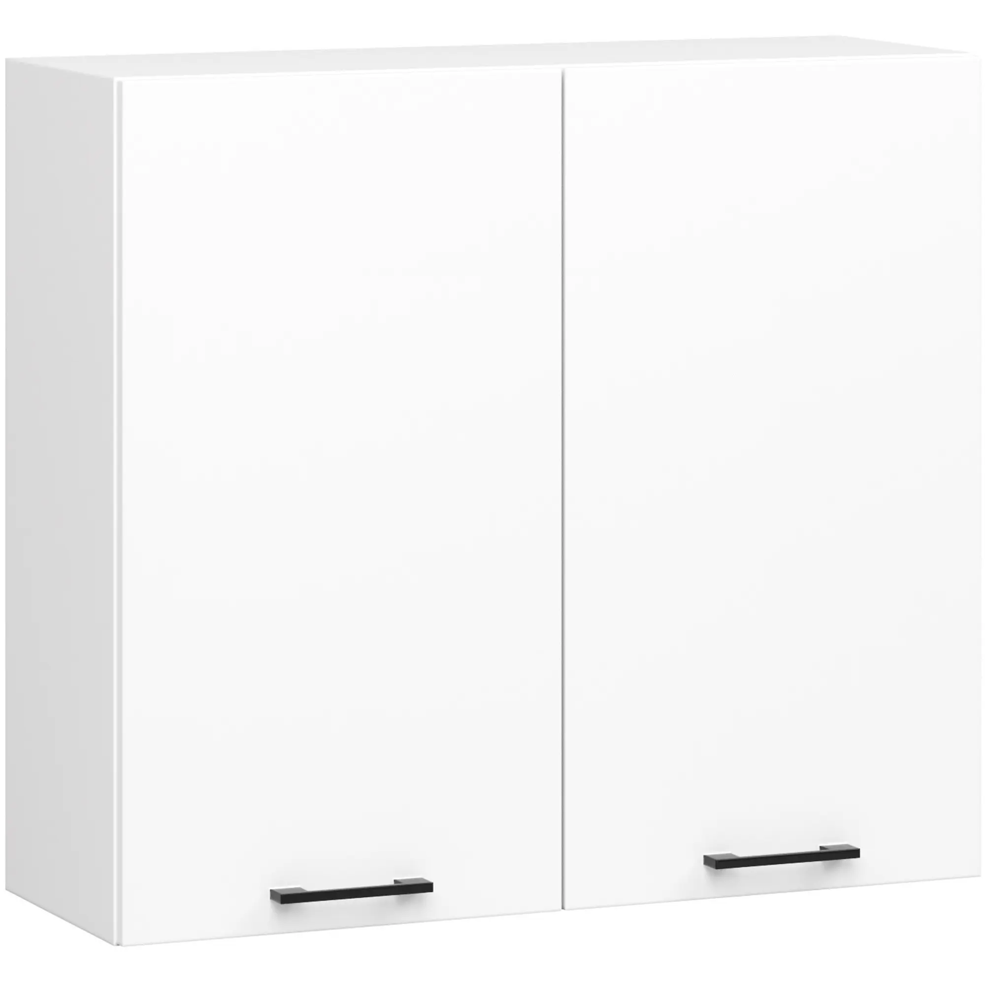 Ak furniture Závěsná kuchyňská skříňka OLIVIE 80x72 cm matná bílá