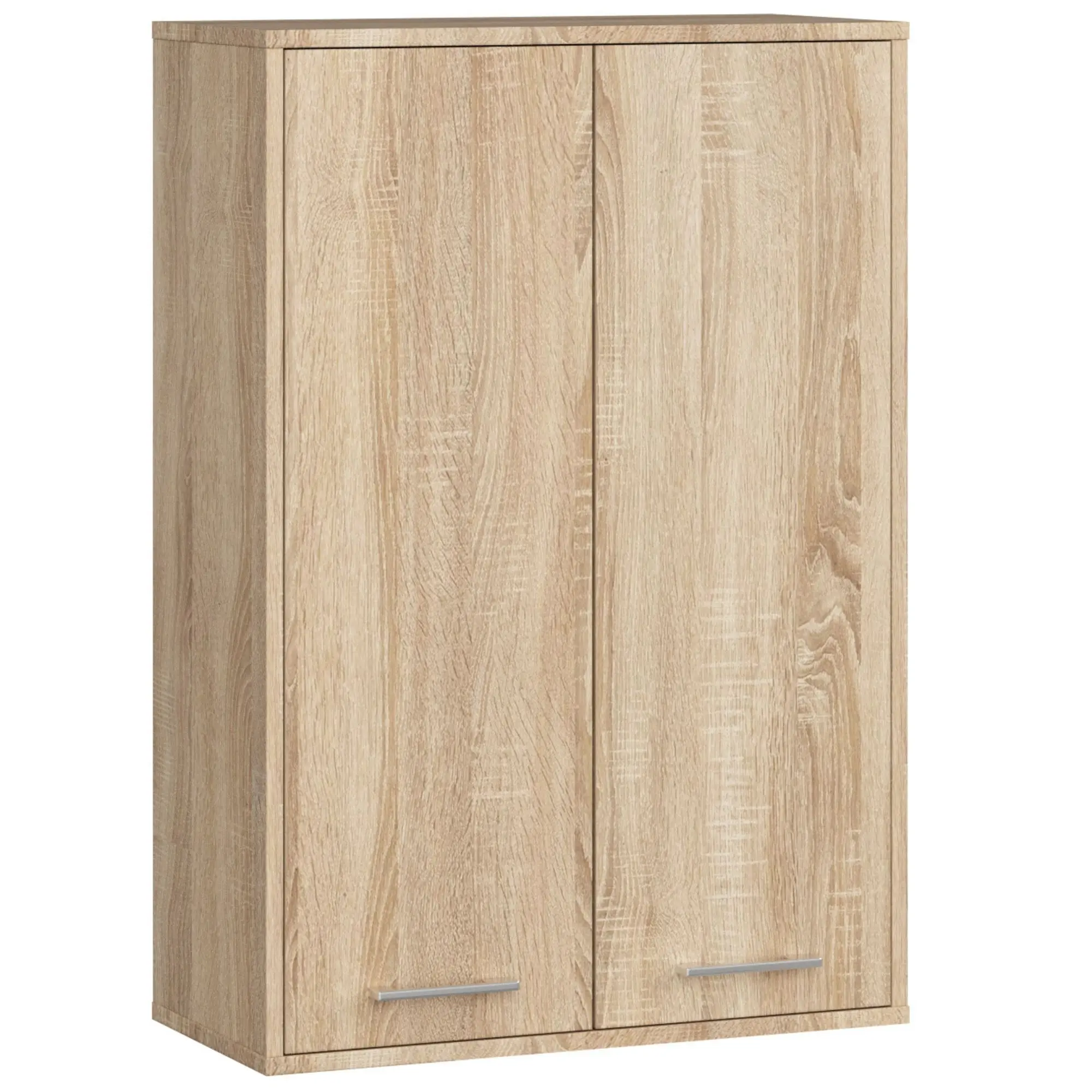 Ak furniture Závěsná koupelnová skříňka Fin W64 64 cm dub sonoma