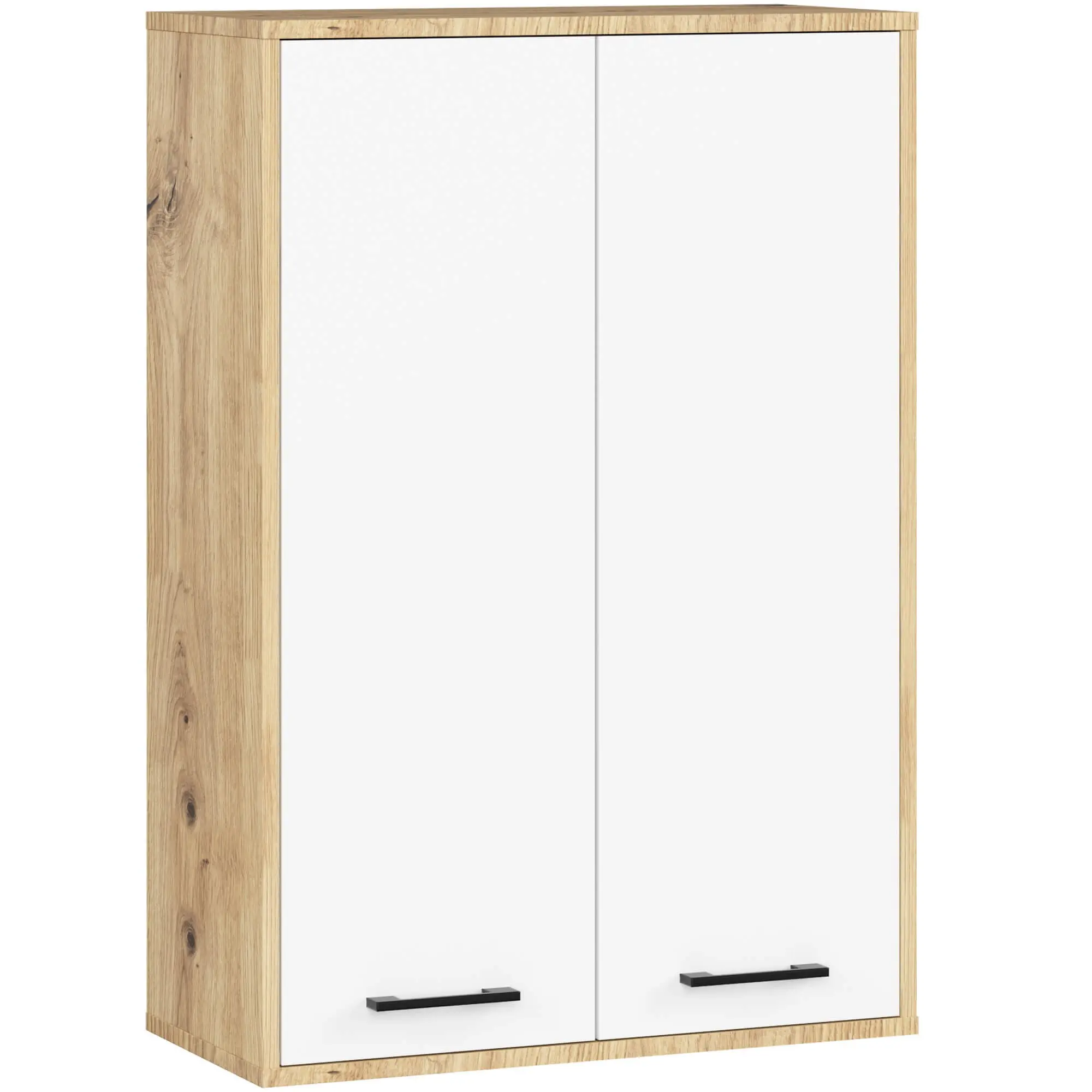 Koupelnová skříňka FIN H934 W64 2D dub artisan / bílá