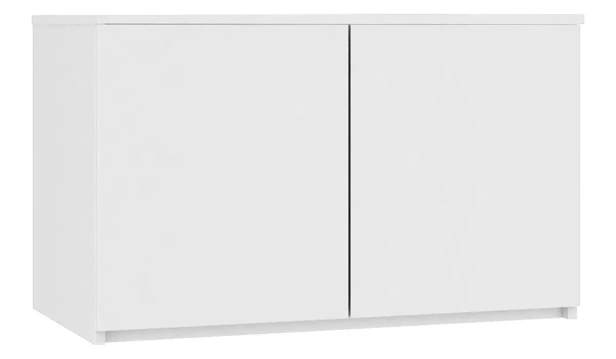 Ak furniture Nástavec na skříň Star 90 cm bílý