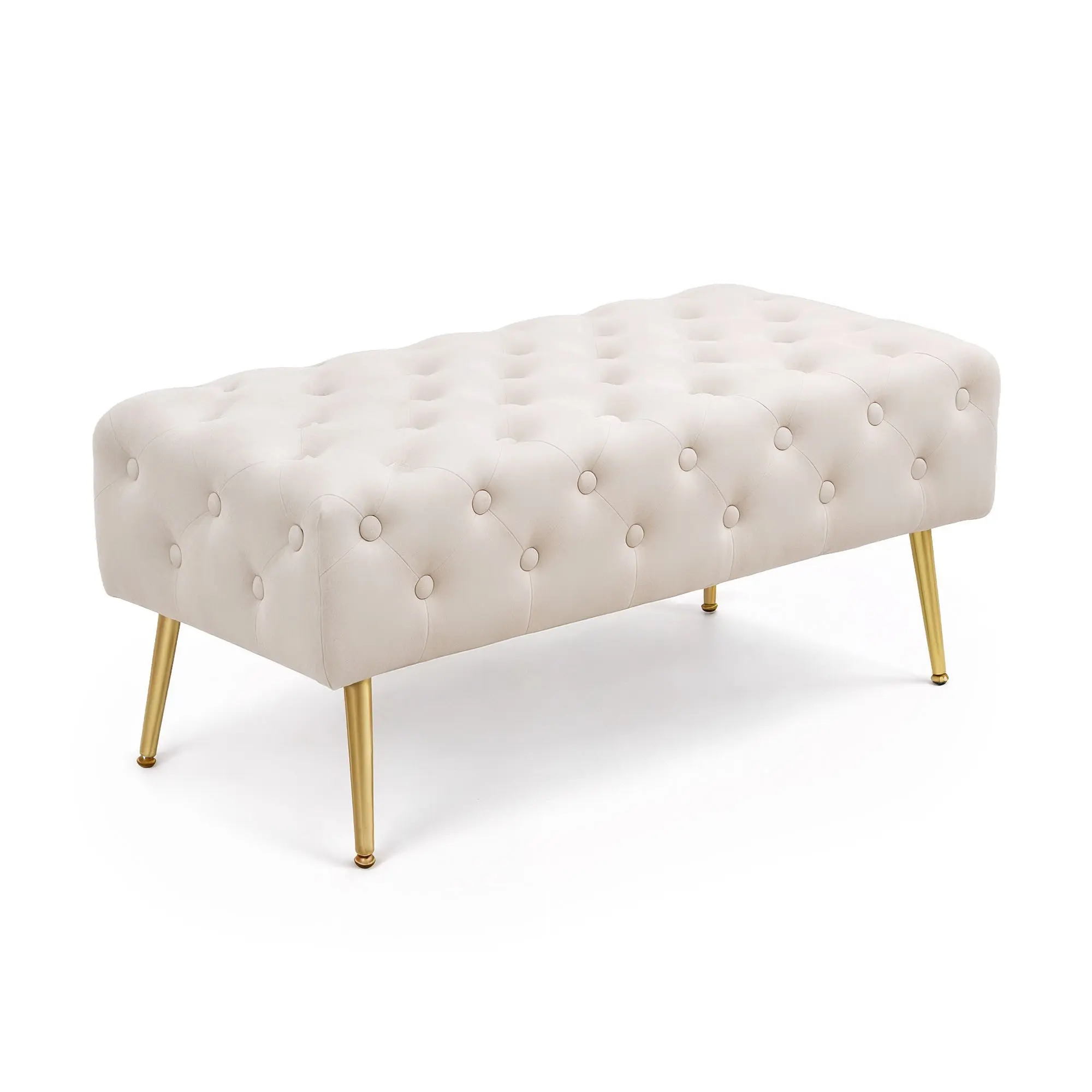 Ak furniture Taburet Monaco béžový