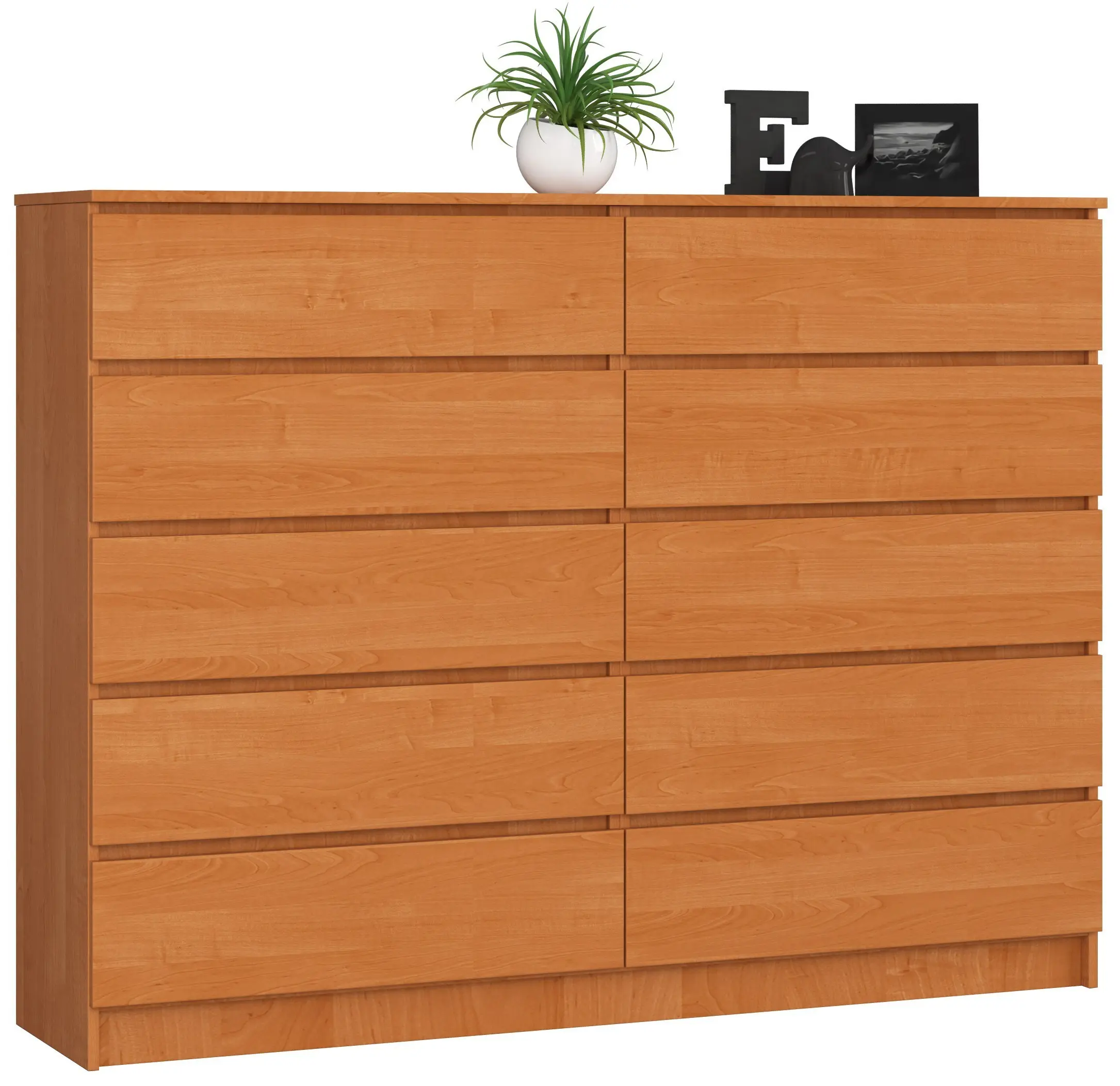 Ak furniture Komoda Rollo K 160 cm olše