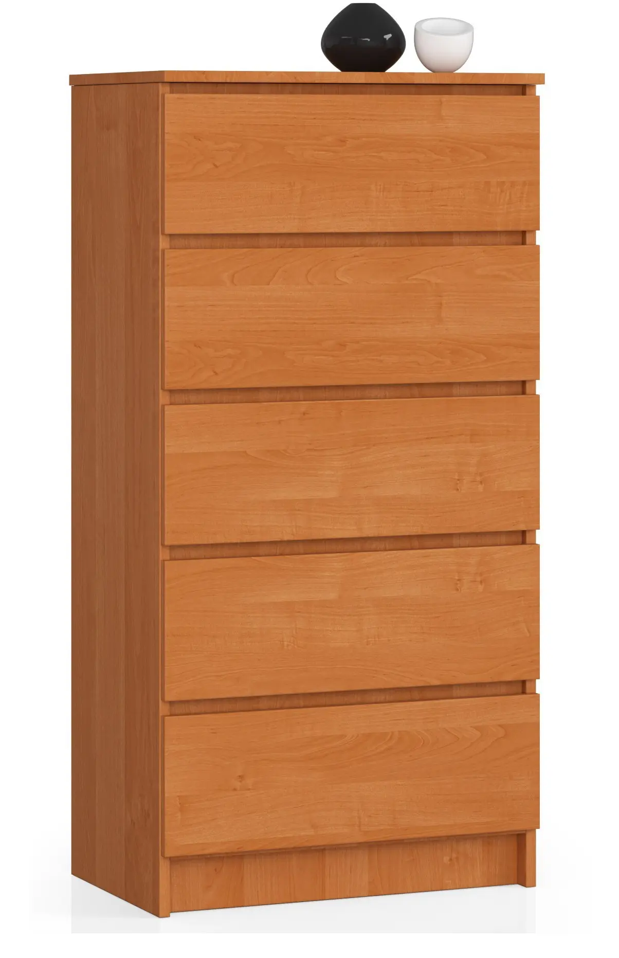 Ak furniture Komoda Kuba 60 cm - 5 šuplíků olše