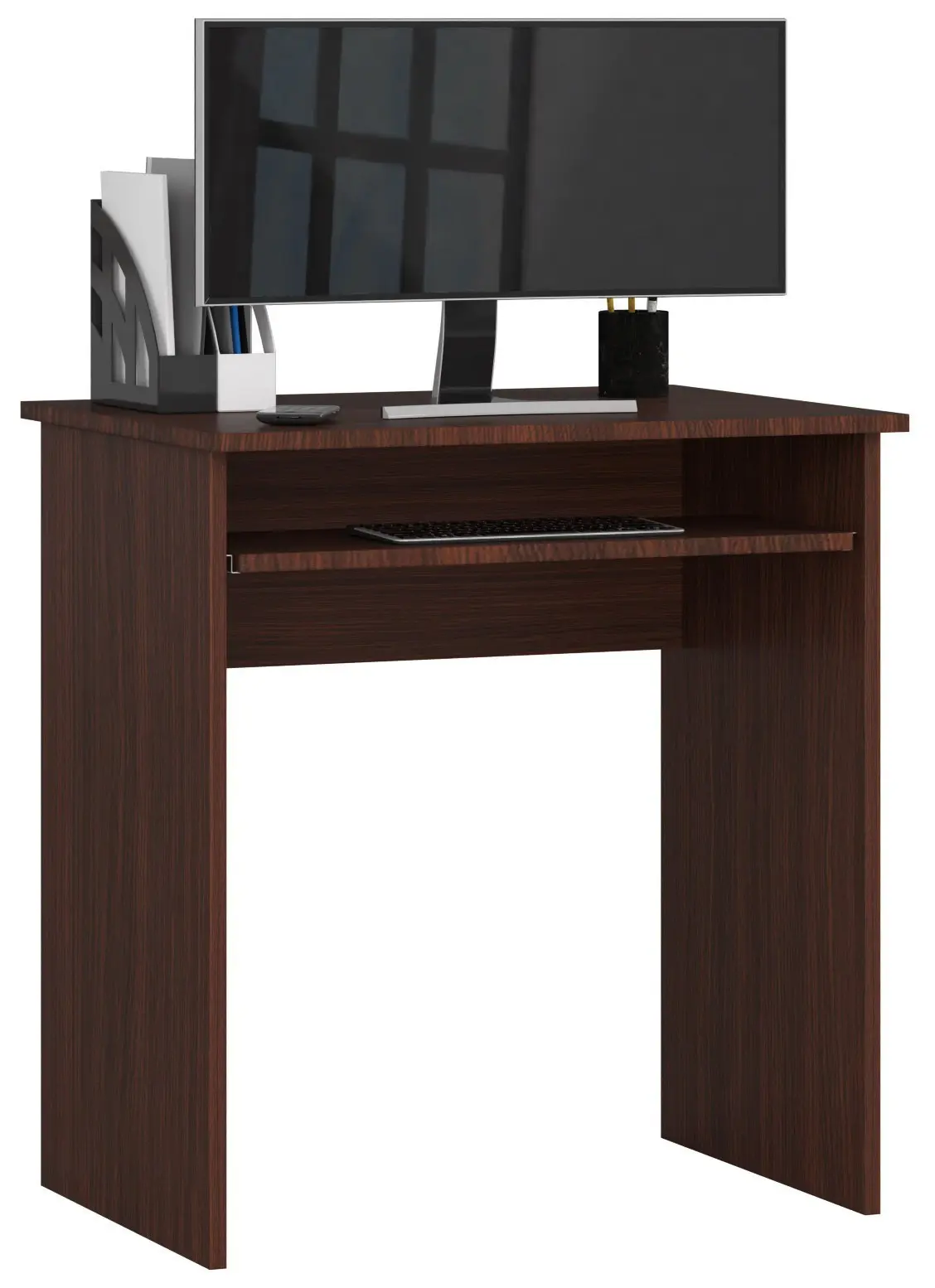 Ak furniture Psací stůl Star volně stojící wenge