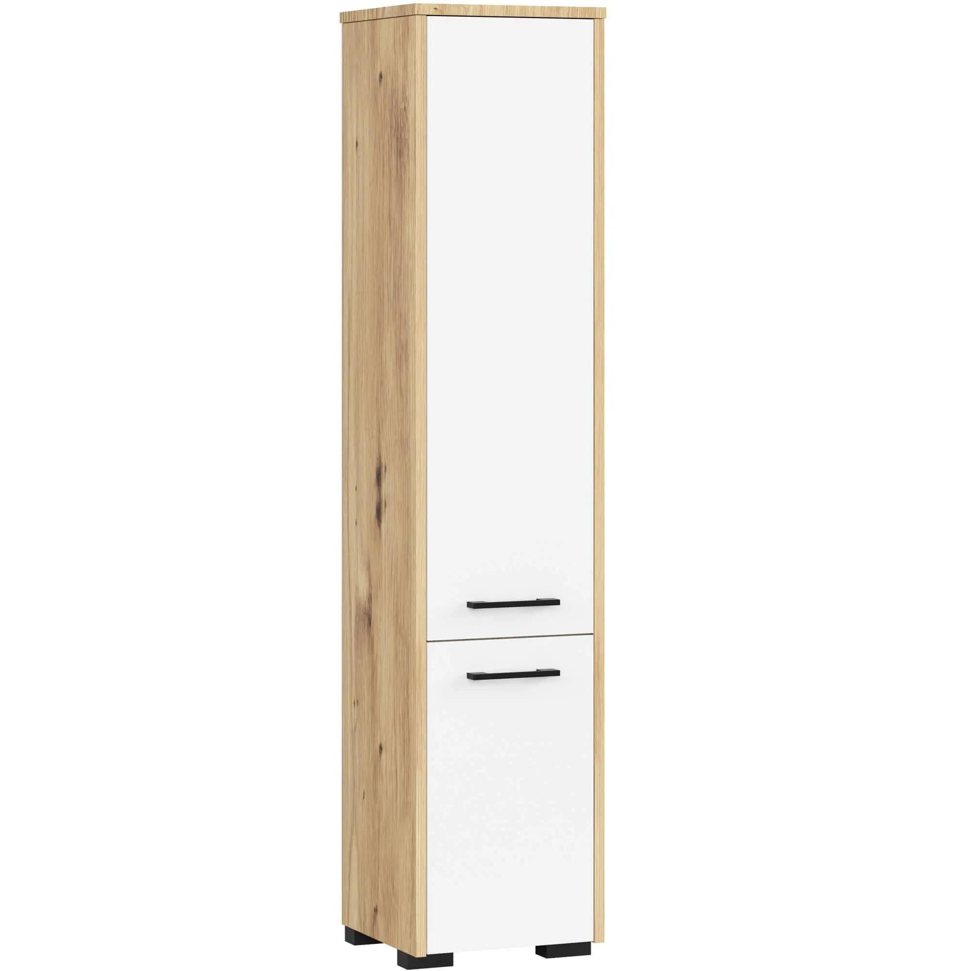 Ak furniture Koupelnová skříňka FIN I 30 cm dub artisan/bílá
