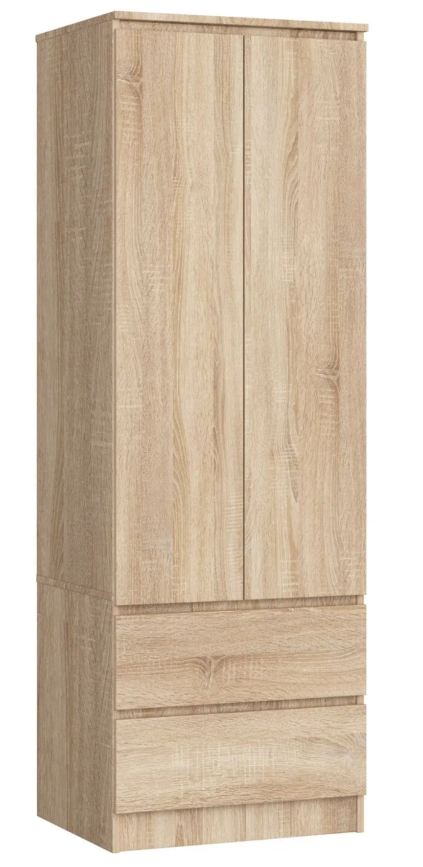 Ak furniture Šatní skříň Star 60 cm dub sonoma