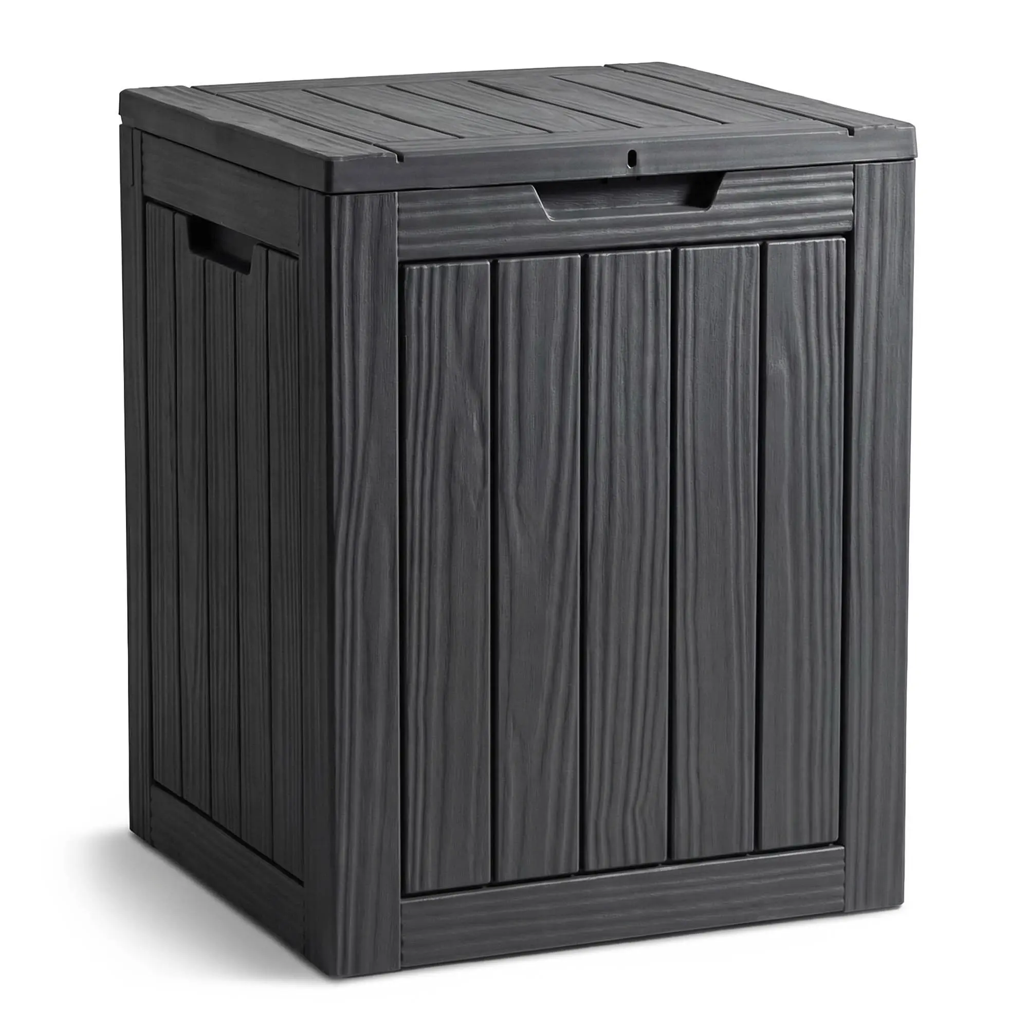 Ak furniture Zahradní úložný box Ezra 113 L černý