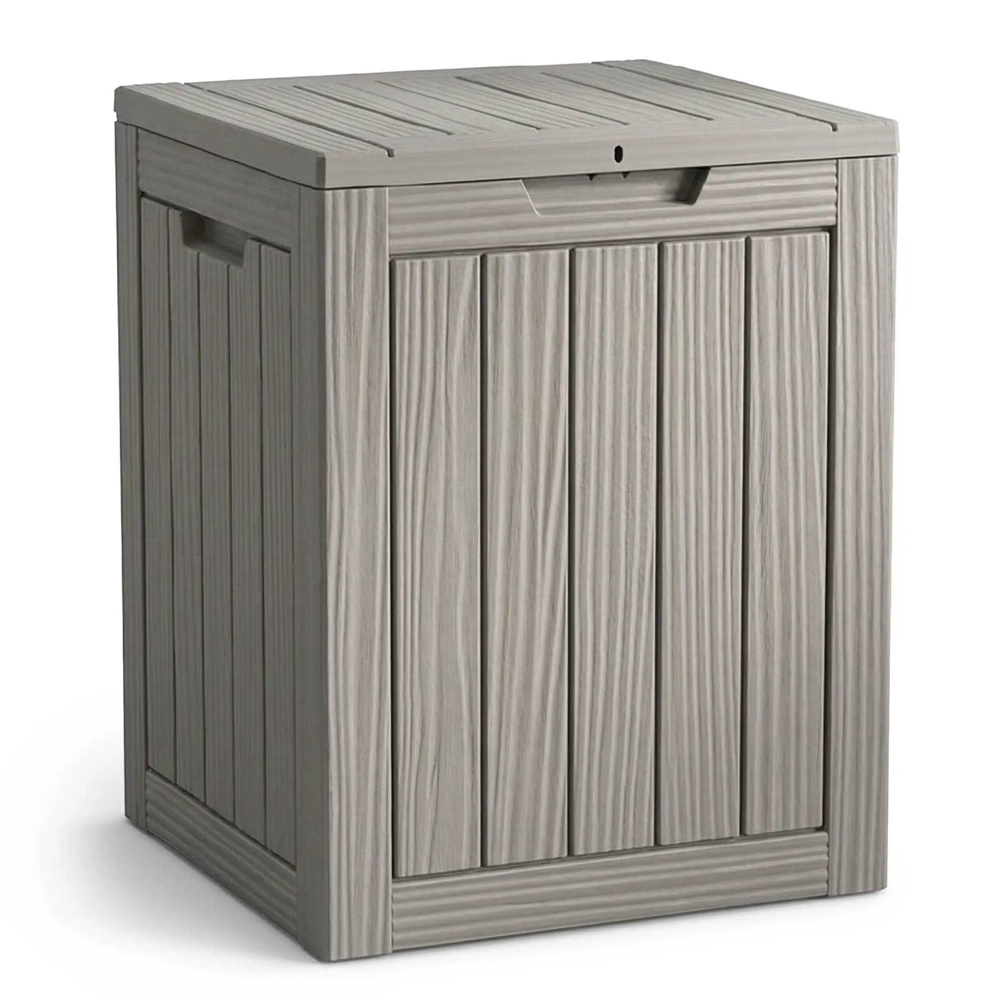 Ak furniture Zahradní úložný box Ezra 113 L šedý