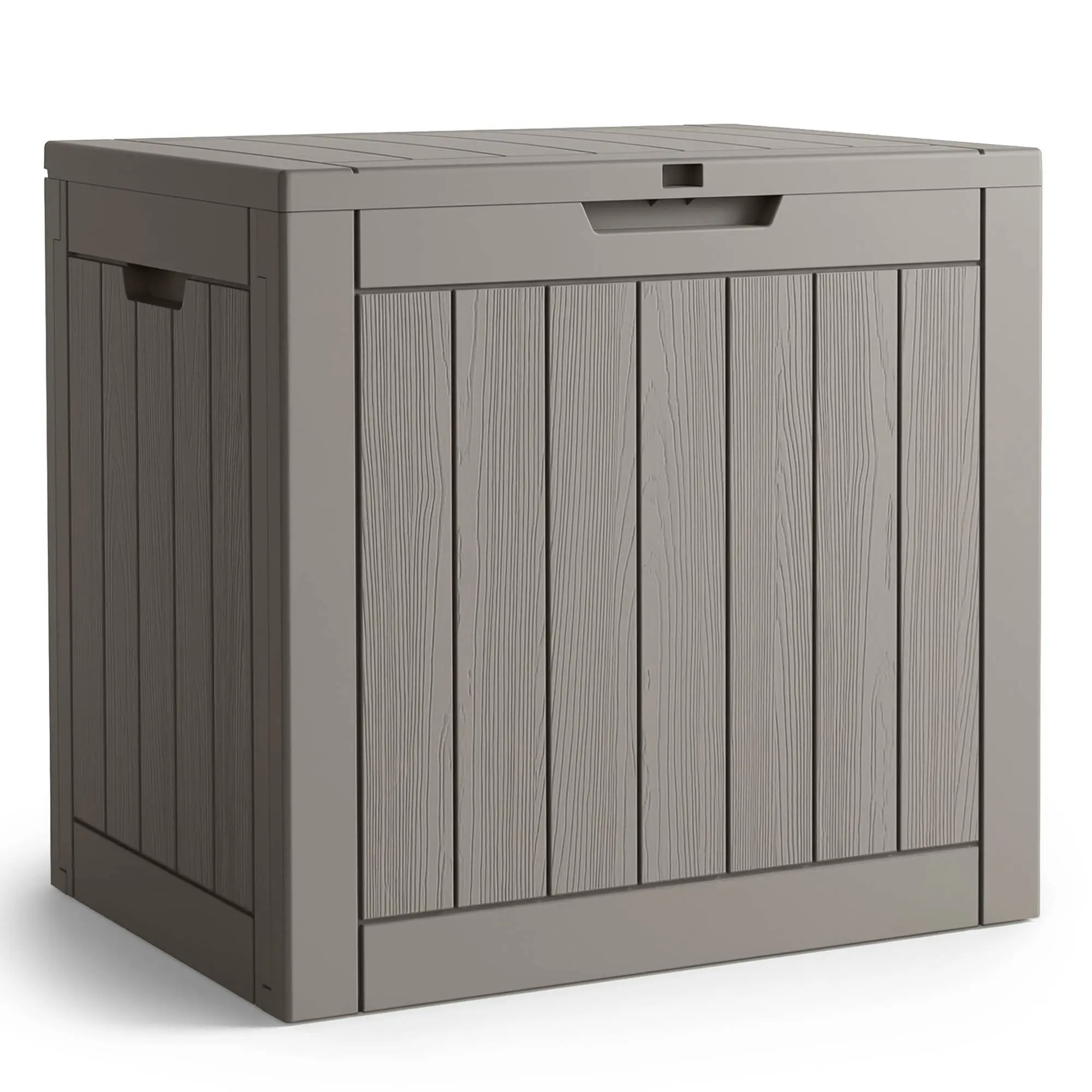 Ak furniture Zahradní úložný box Ezra 117 L šedý