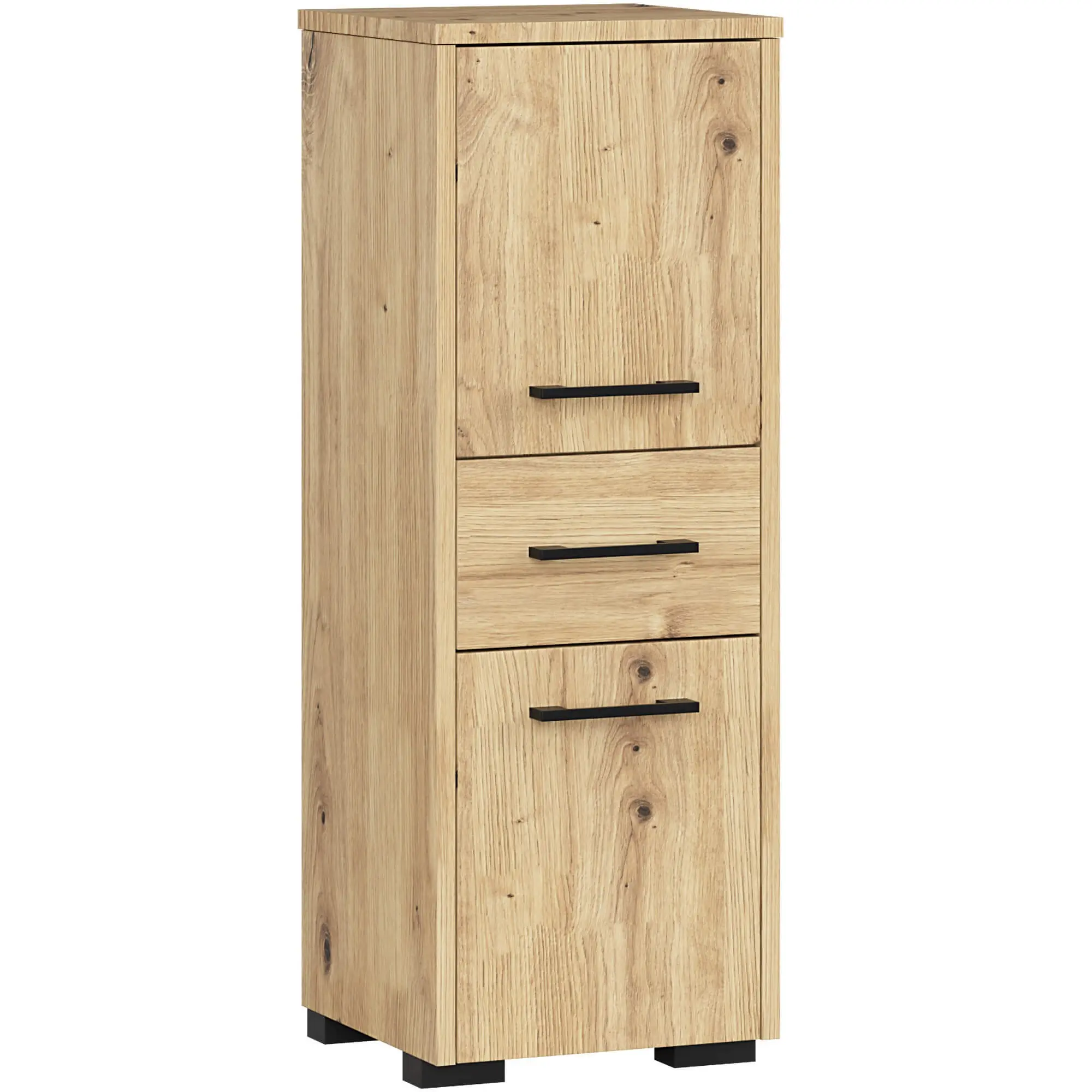 Ak furniture Koupelnová skříňka FIN dub artisan