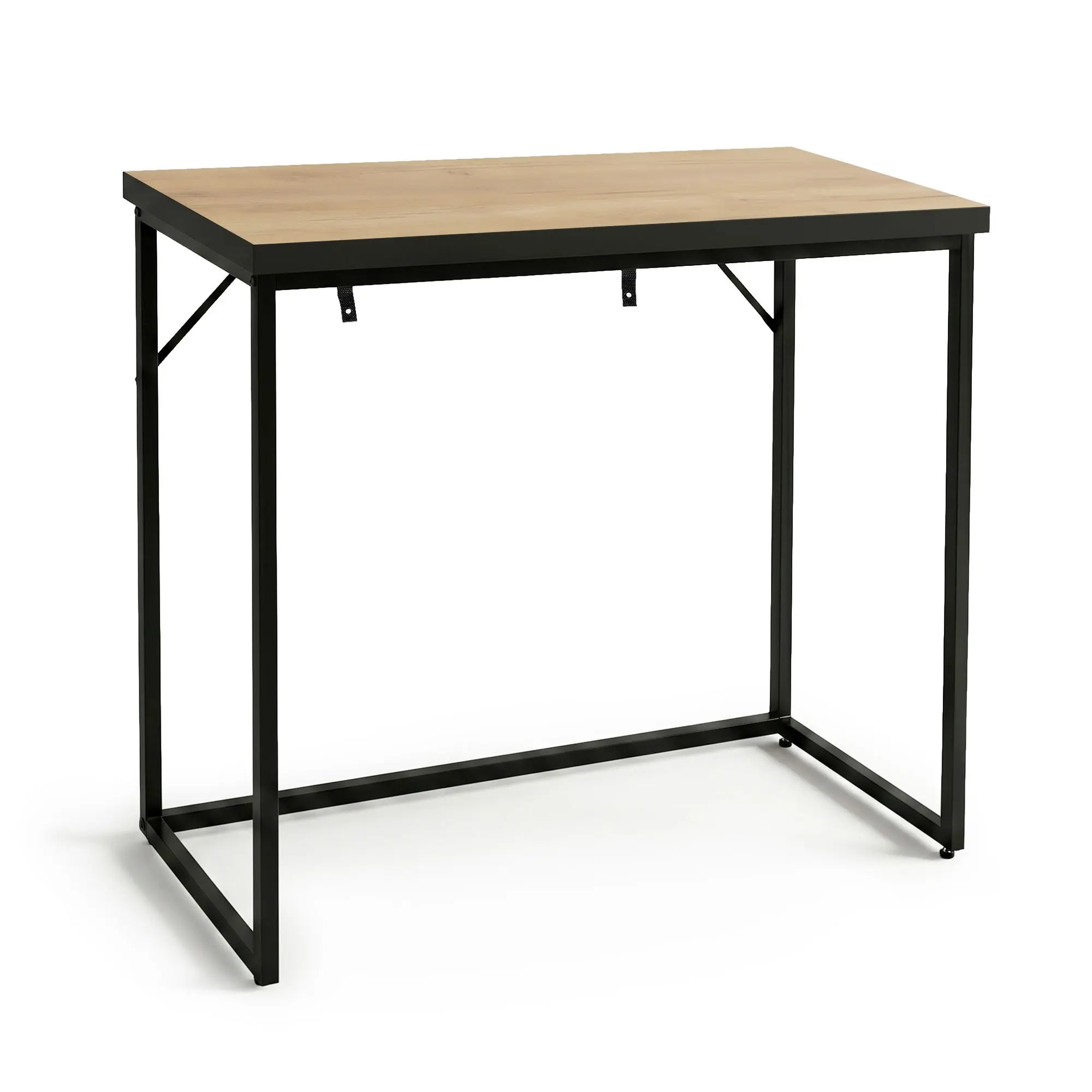Ak furniture Konzolový stolek Origo 90 cm černý/dub Craft