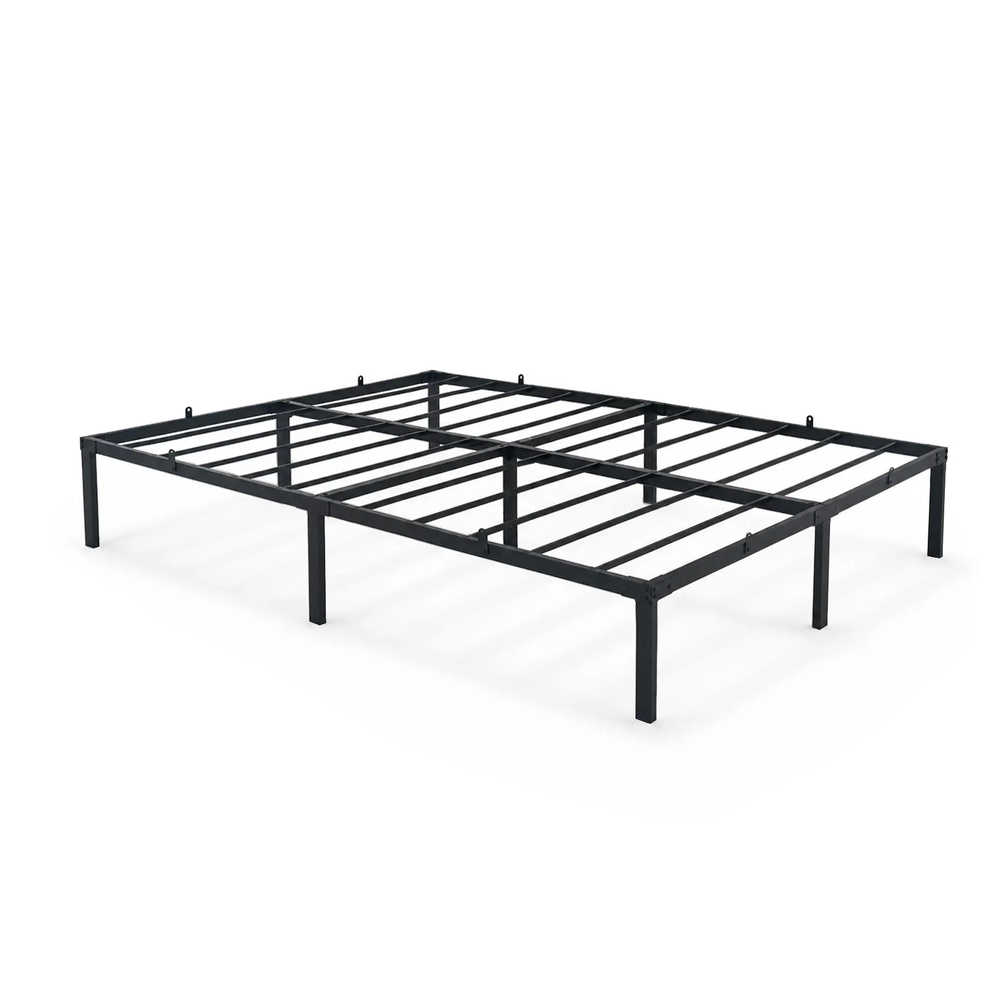 Ak furniture Skládací kovový rám postele Lowa 140x200 černý