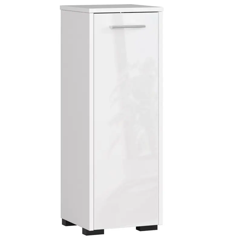 Ak furniture Koupelnová skříňka Fin 30 cm bílá lesk