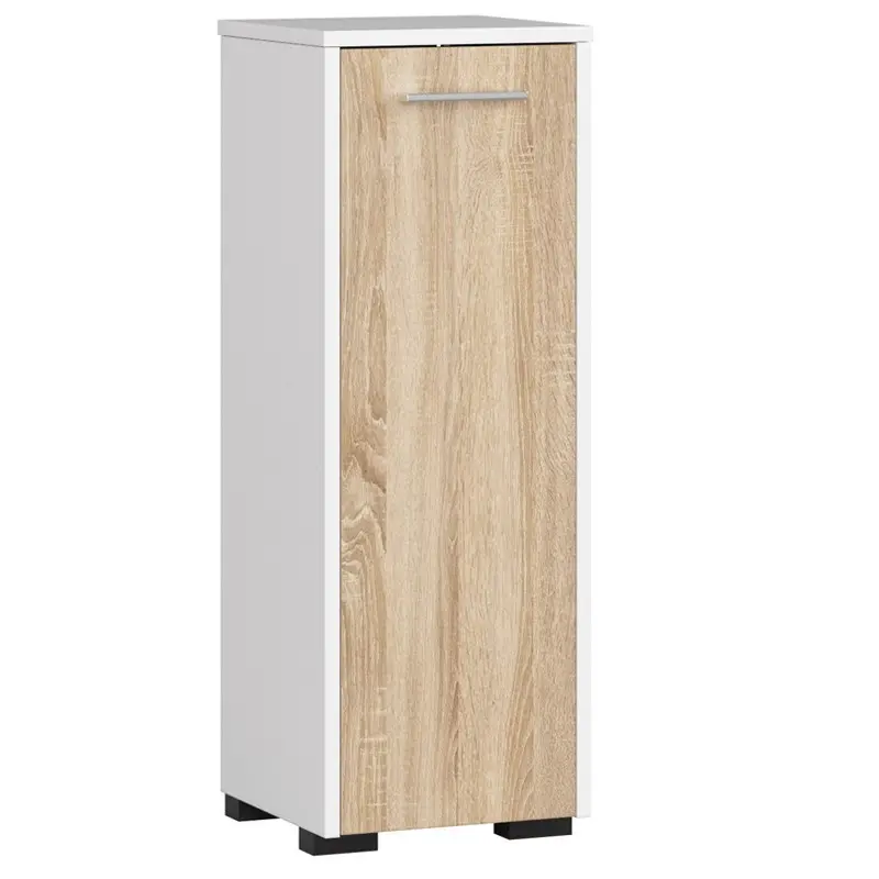 Ak furniture Koupelnová skříňka Fin 30 cm bílá/sonoma