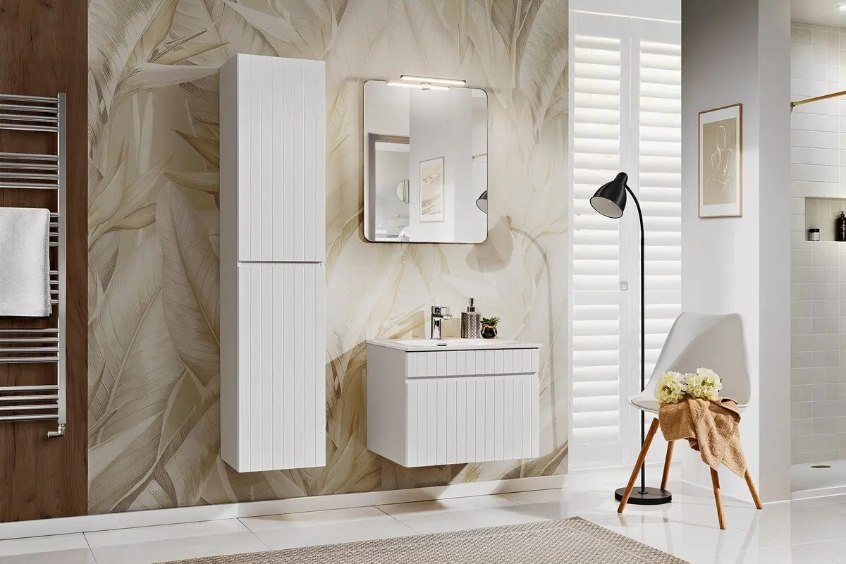 Comad Set koupelnového nábytku Iconic White 60 bílá mat