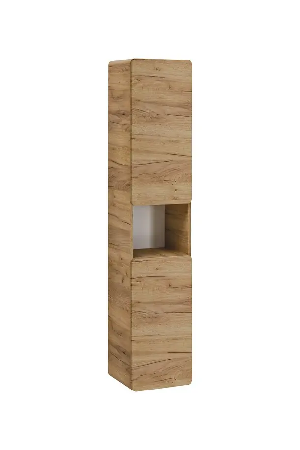 Comad Doplňková koupelnová skříňka vysoká Aruba Craft 35 dub craft