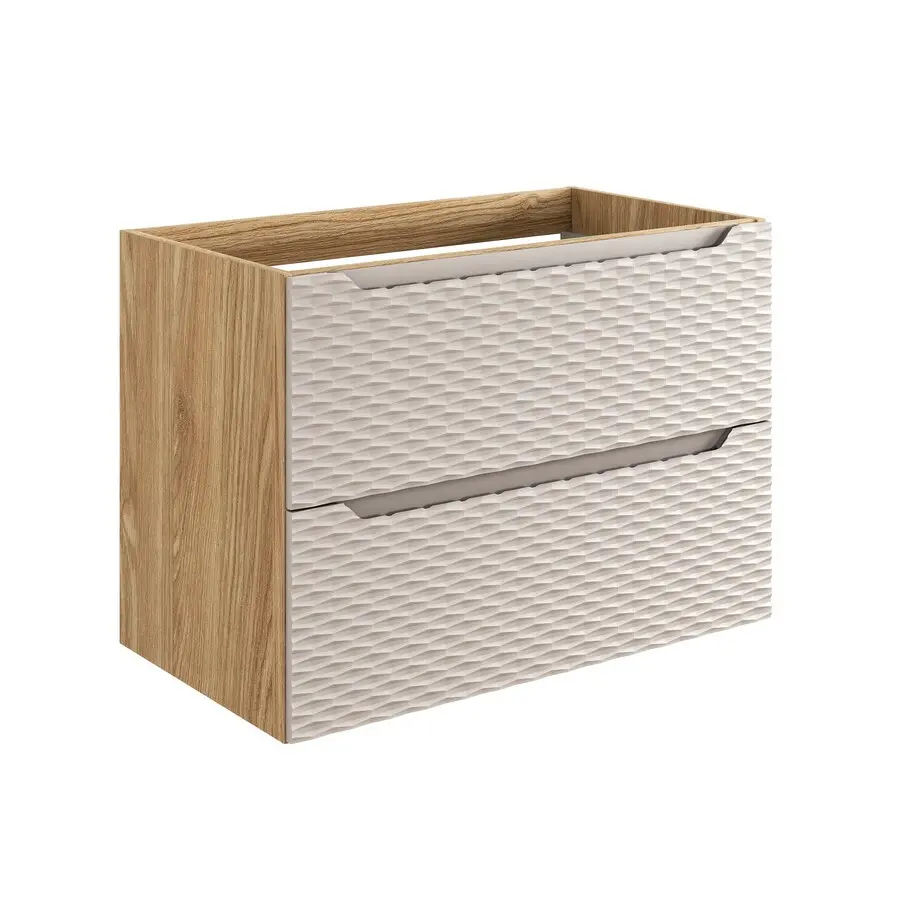 ArtCom Skříňka pod umyvadlo OCEAN Beige 82-80-2S | 80 cm