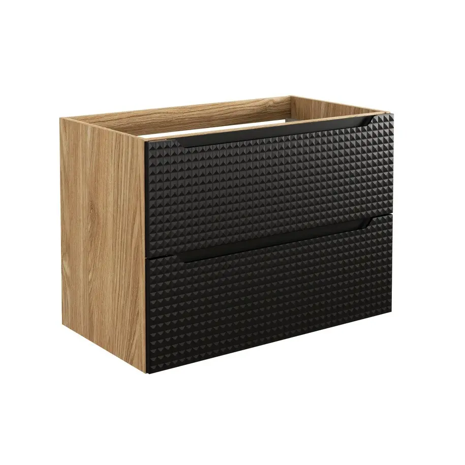 ArtCom Skříňka pod umyvadlo LUXOR Black 82-80-2S | 80 cm