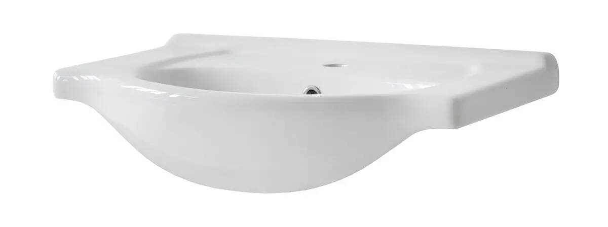 Comad Keramické zápustné umyvadlo Vintage II 65 cm bílé