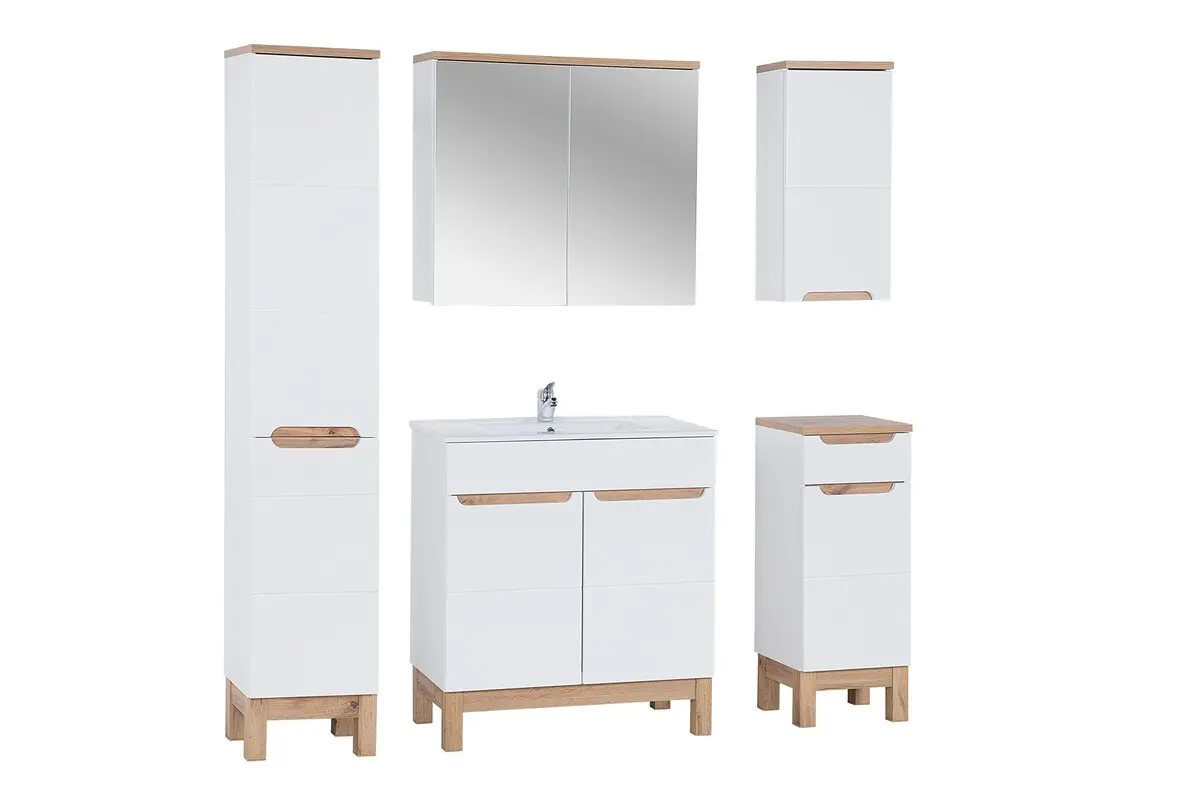 Comad Set koupelnového nábytku Bali White 80 bílá 1