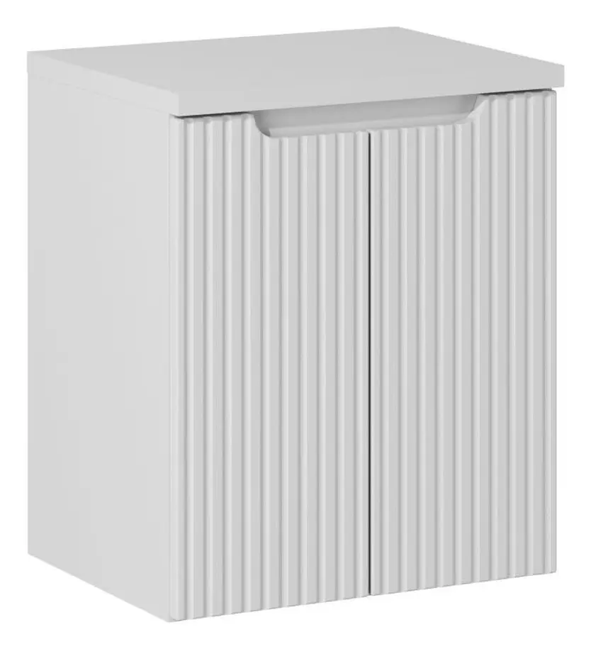 Comad Závěsná skříňka pod umyvadlo Nova White II s deskou 50 cm bílá