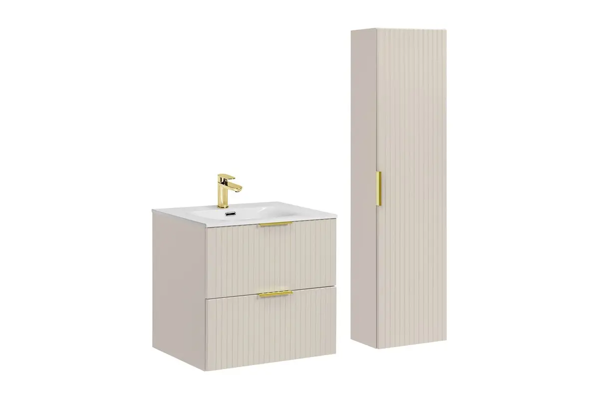Comad Set koupelnového nábytku Adel Cashmere 60 kašmír mat