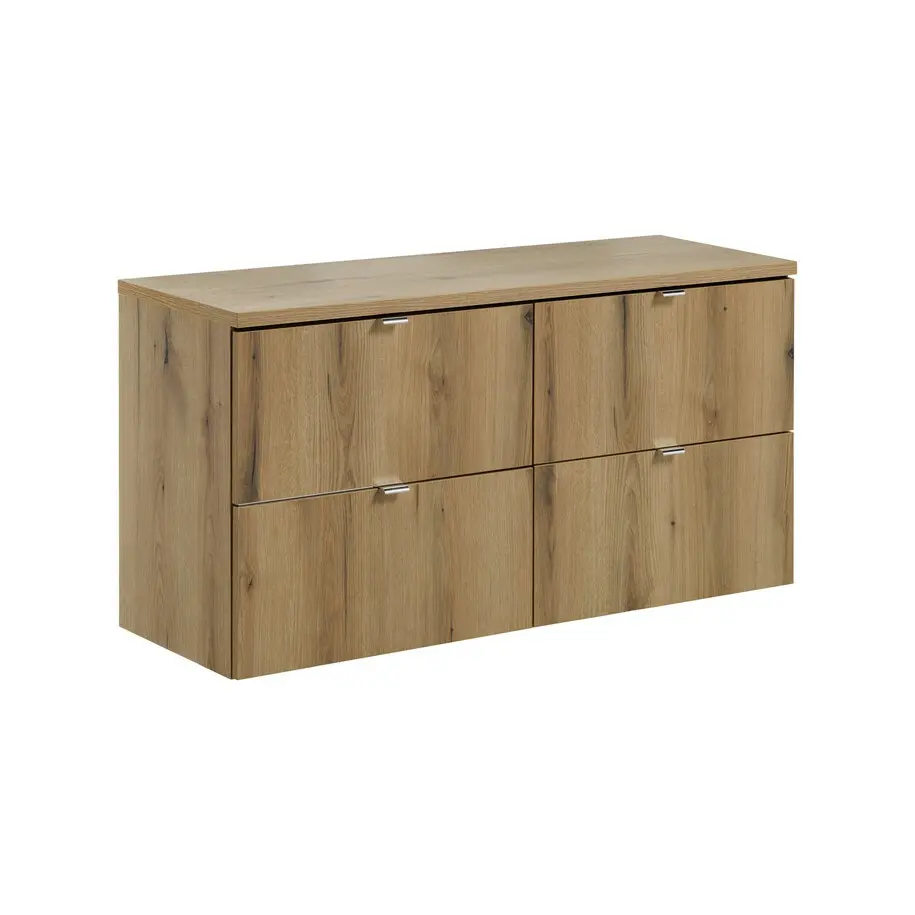 Comad Koupelnová skříňka pod deskové umyvadlo set Nova Oak I. 120 dub coast evoke