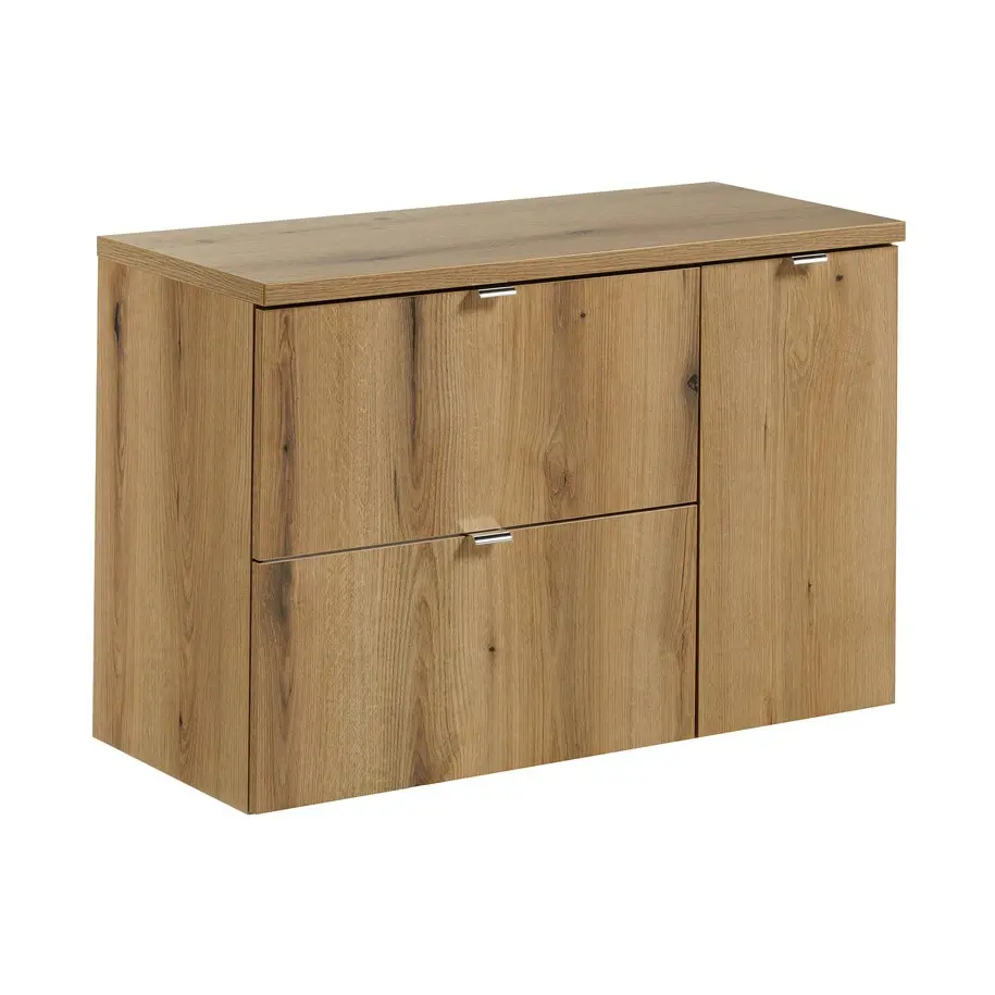 Comad Závěsná skříňka pod umyvadlo Nova Oak 90 cm dub coast evoke