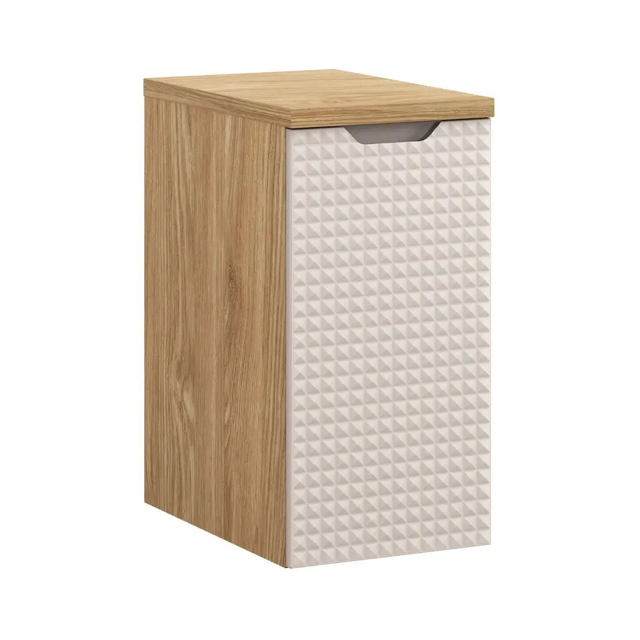 Comad Závěsná skříňka nízká Luxor Beige 30 béžová/olejovaný dub