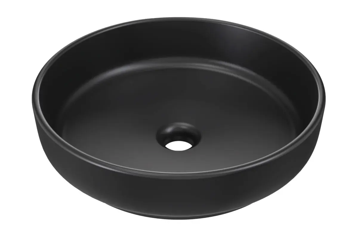 Comad Umyvadlo na desku RIVER I 40 cm černé