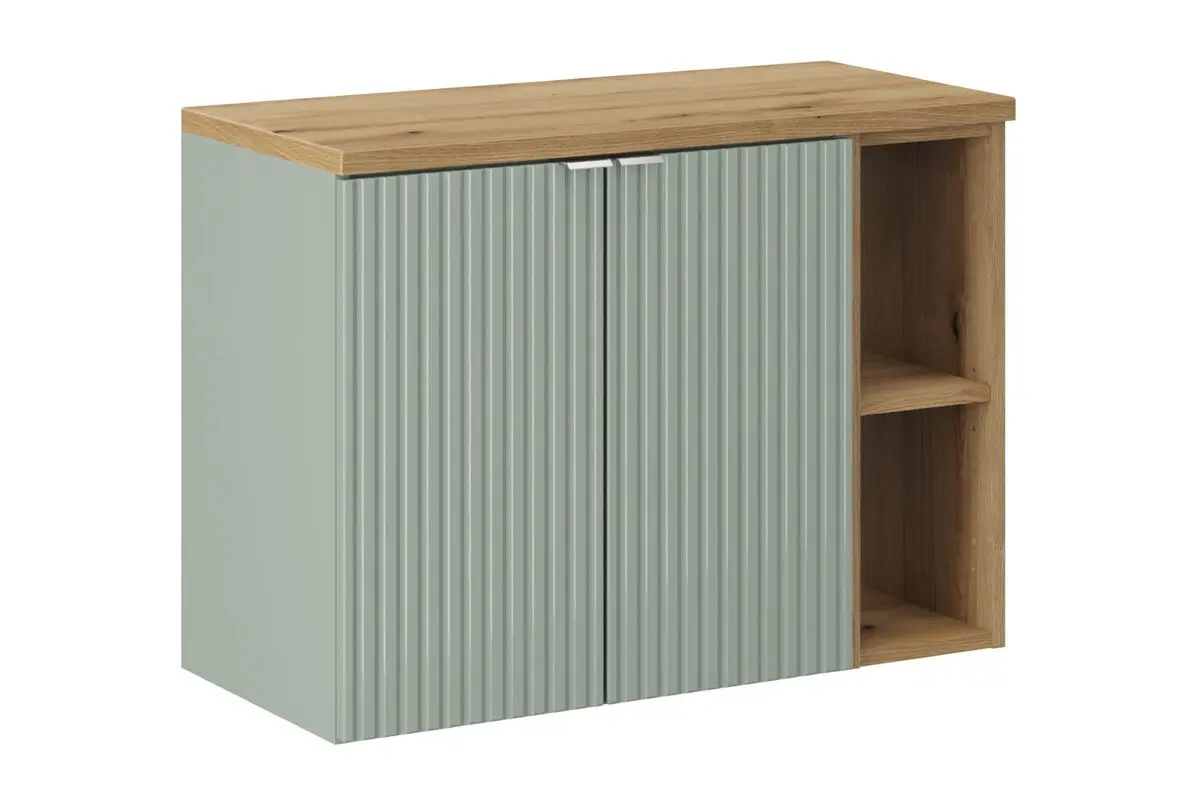Comad Koupelnová skříňka pod deskové umyvadlo SET-LRG B Oak 80 zelená/dub coast evoke