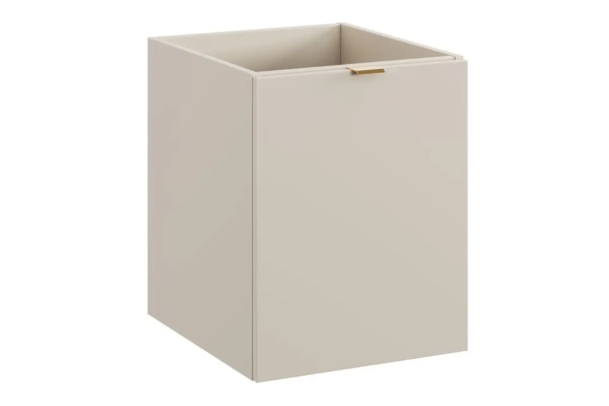 Comad Závěsná umyvadlová skříňka Dalia Cashmere 81-40-1DK 40 cm s košem na prádlo kašmírová