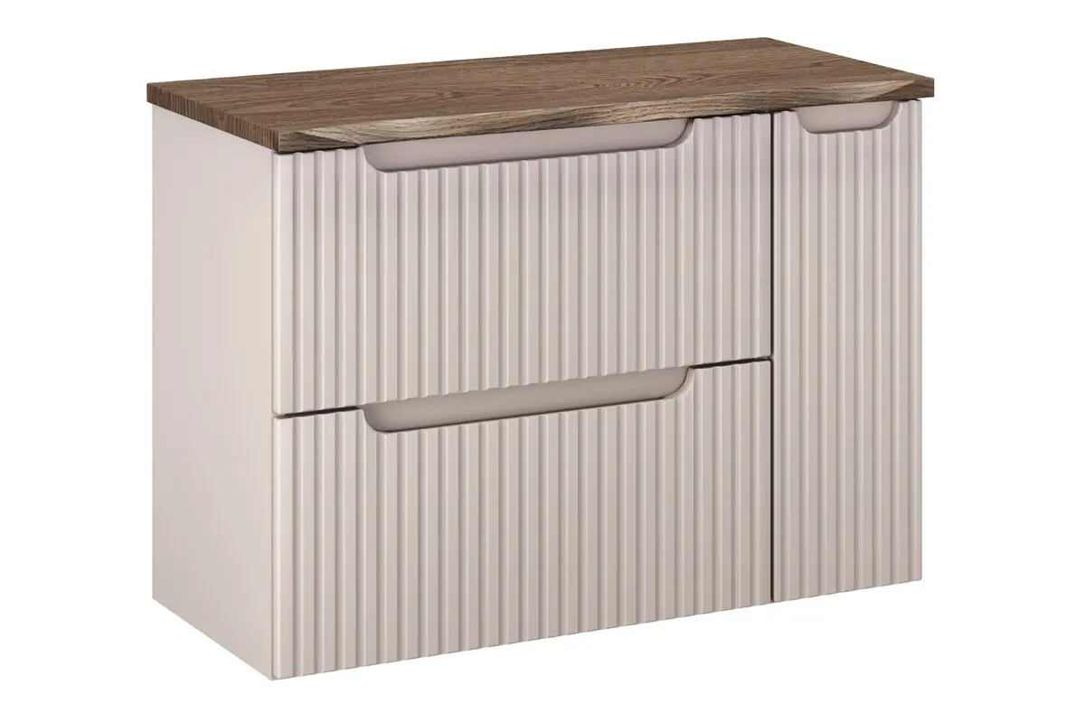 ArtCom Koupelnová skříňka s deskou NOVA Cashmere D80/1 | 80 cm