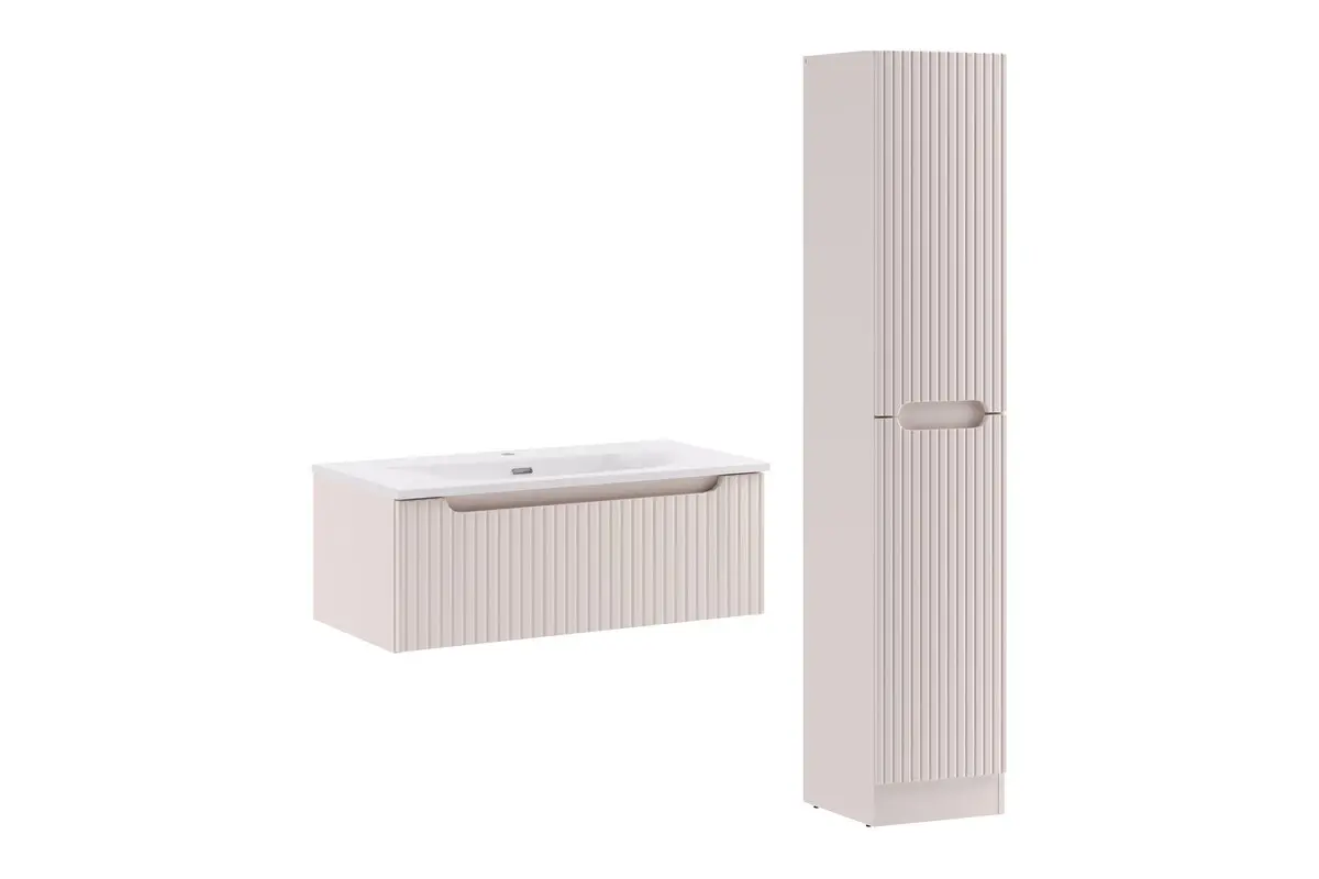 Comad Set koupelnového nábytku Nova Cashmere 80 kašmír mat