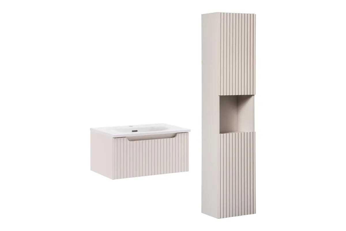 Comad Set koupelnového nábytku Nova Cashmere 60 kašmír mat